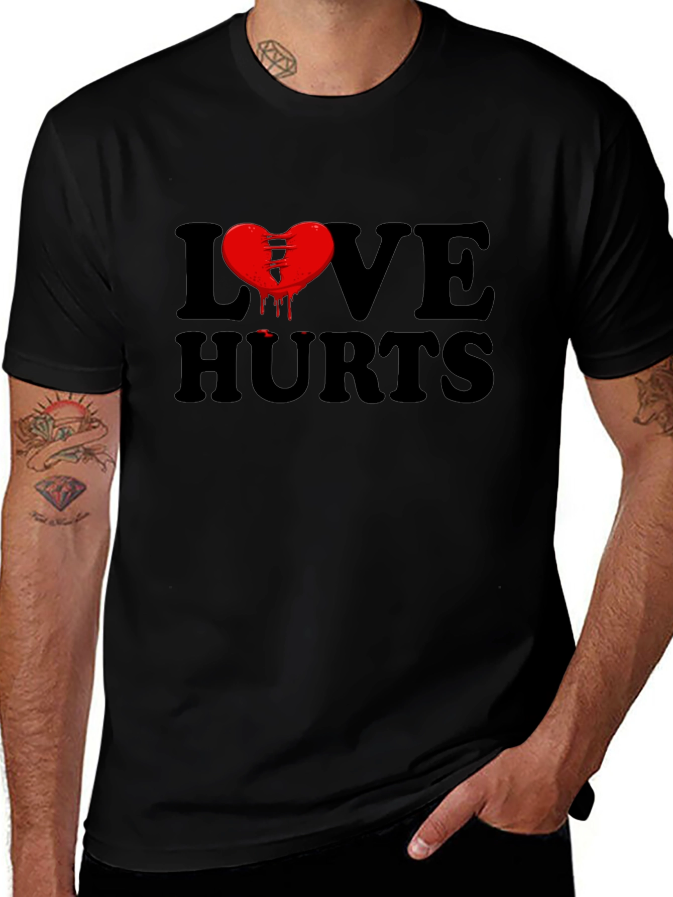 Love Hurts Graphic T-Shirt