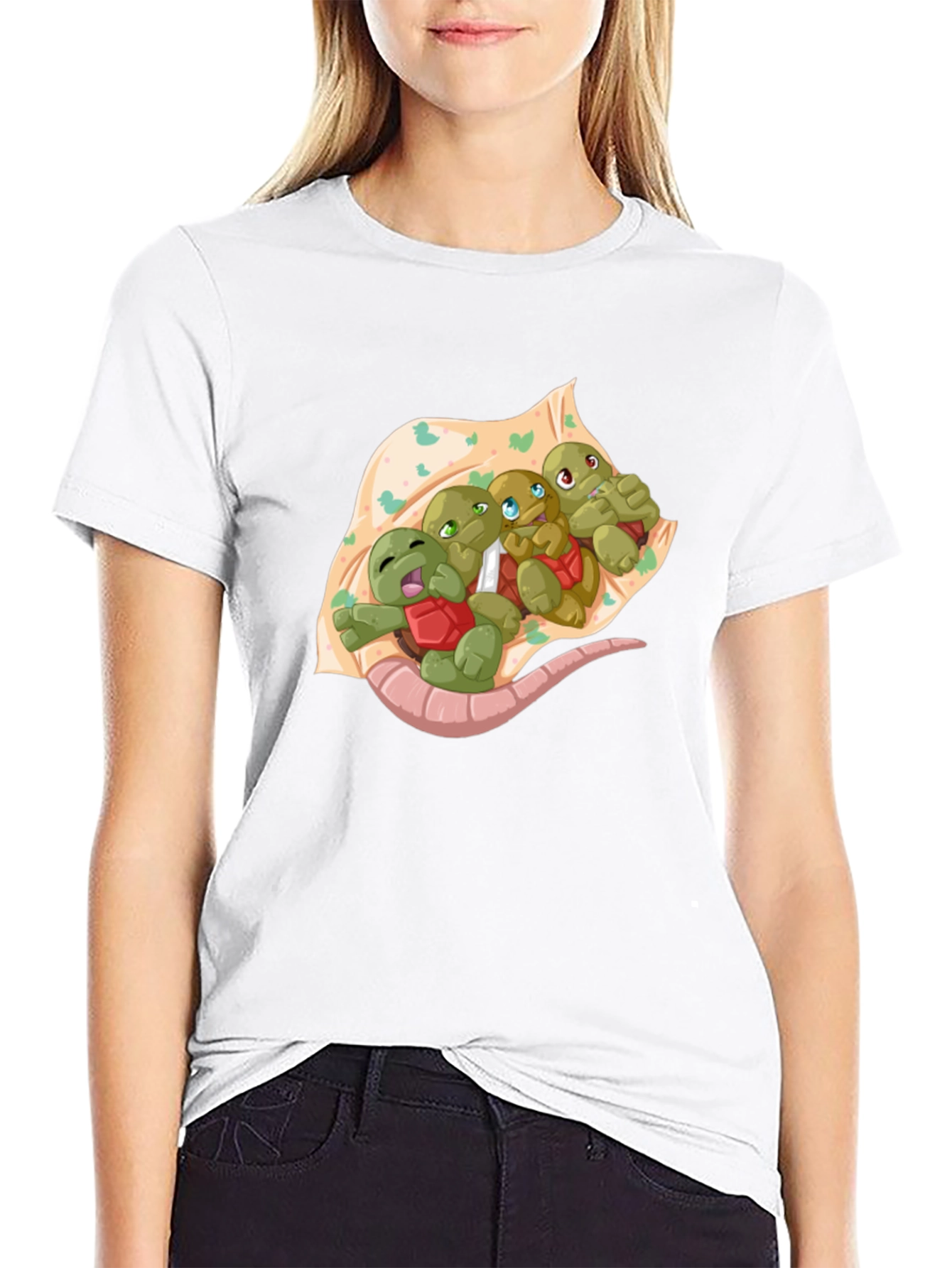 Ninja Turtles Burrito T-Shirt