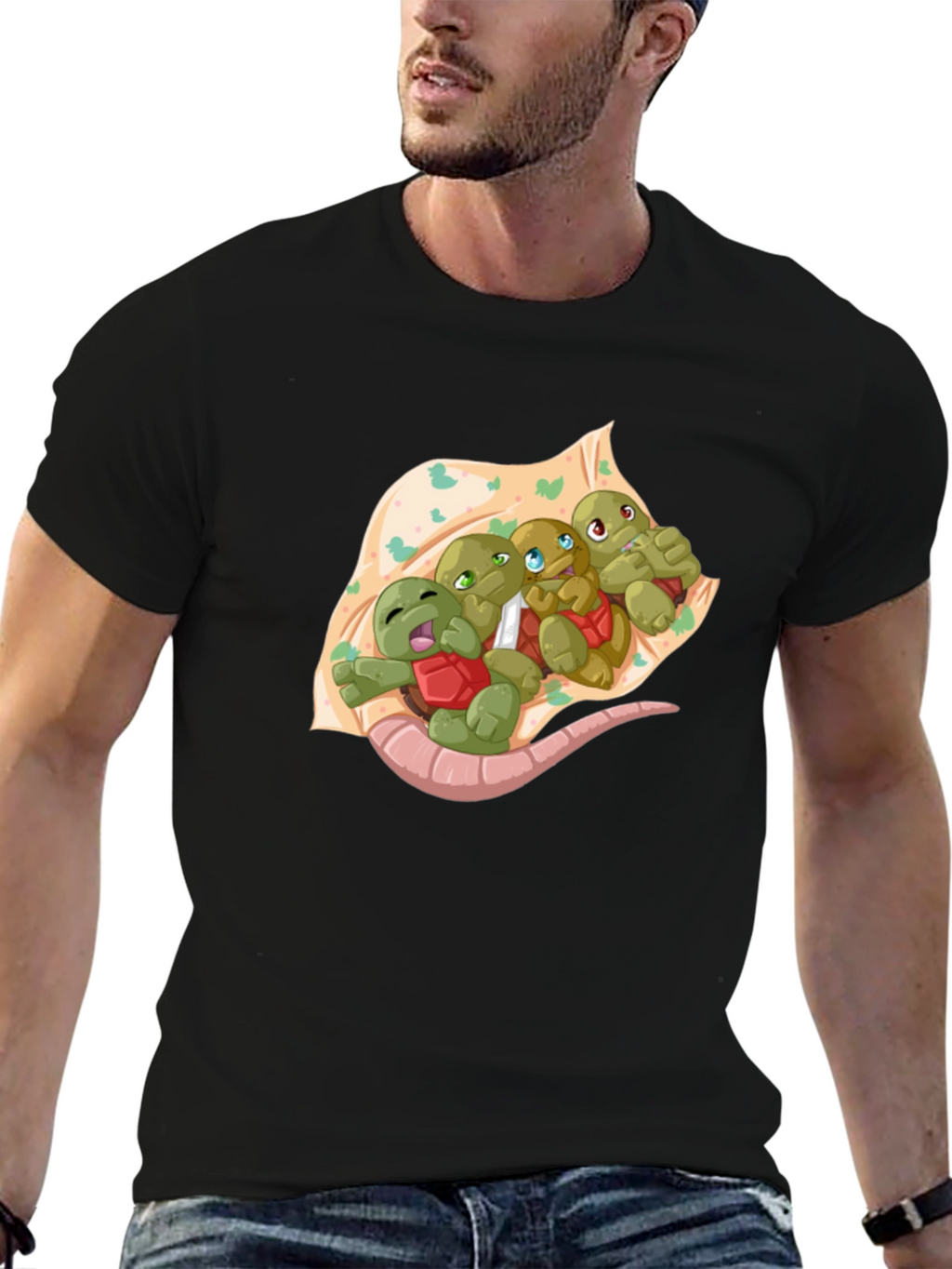 Ninja Turtles Burrito T-Shirt
