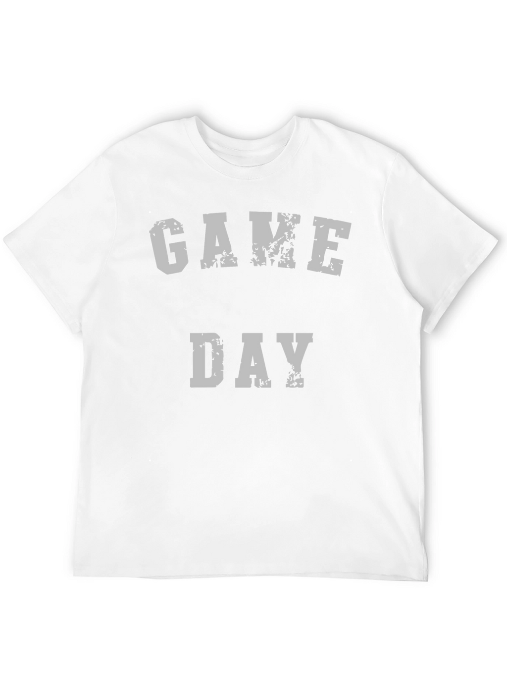 Game Day Graphic Tee - Black Cotton T-Shirt