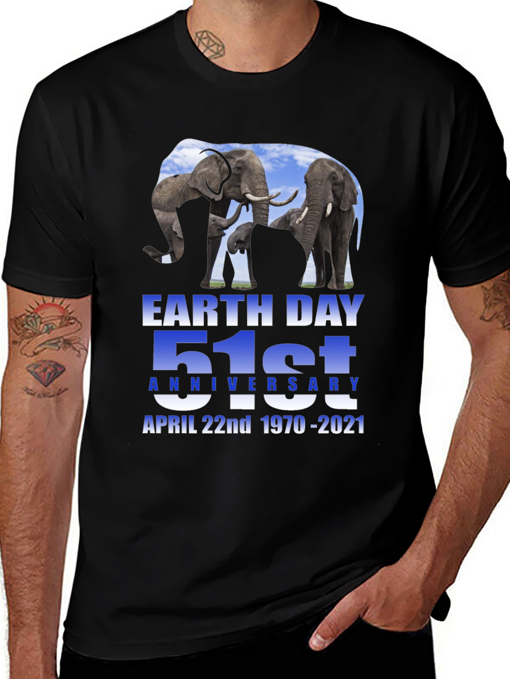 Earth Day 51st Anniversary Graphic Tee
