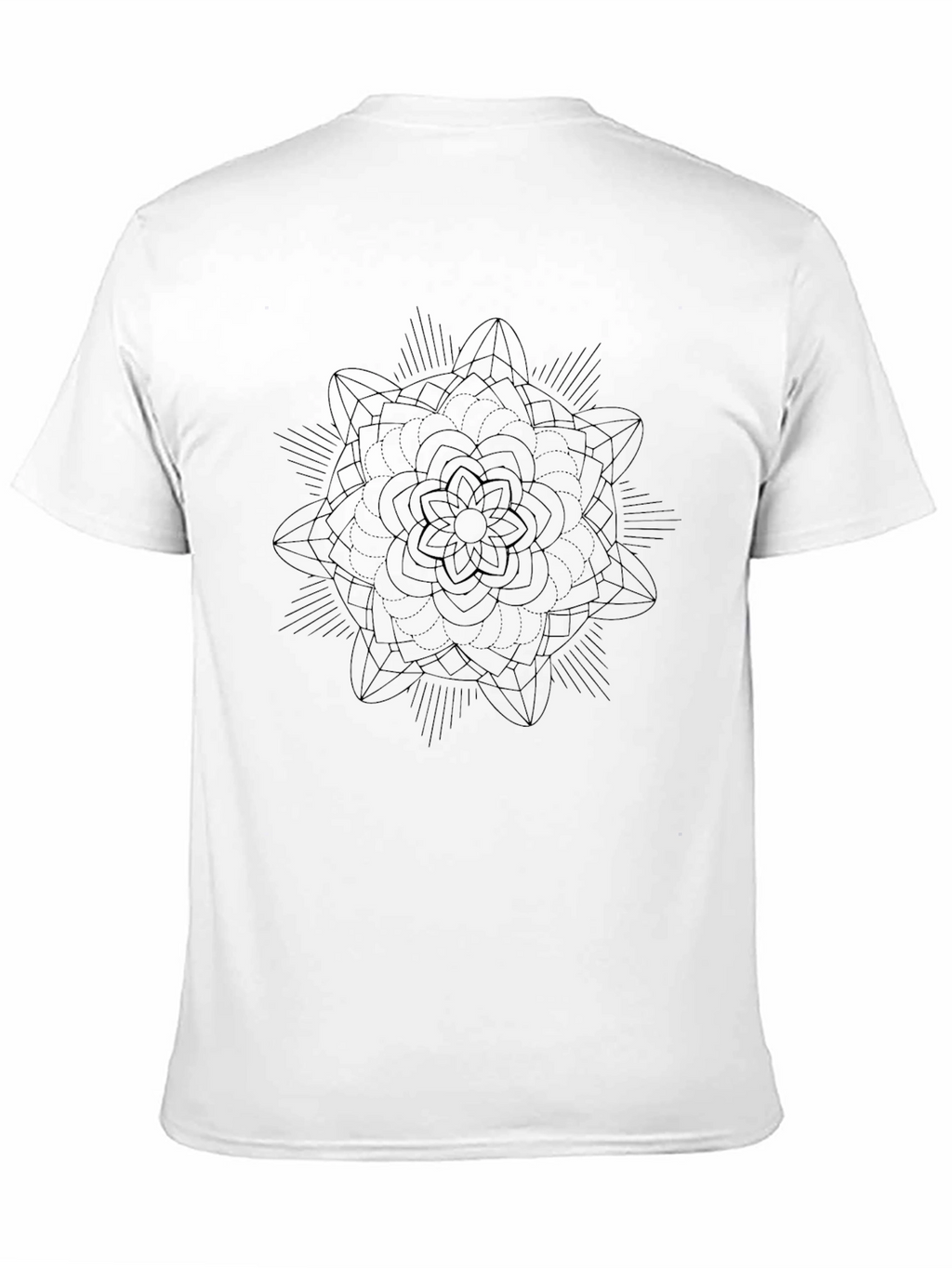 Black Mandala Graphic Tee