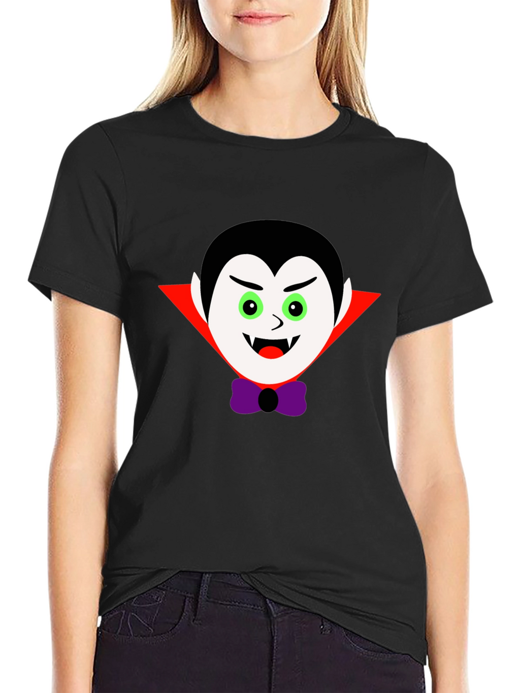 Vampire Graphic Tee - Halloween Costume