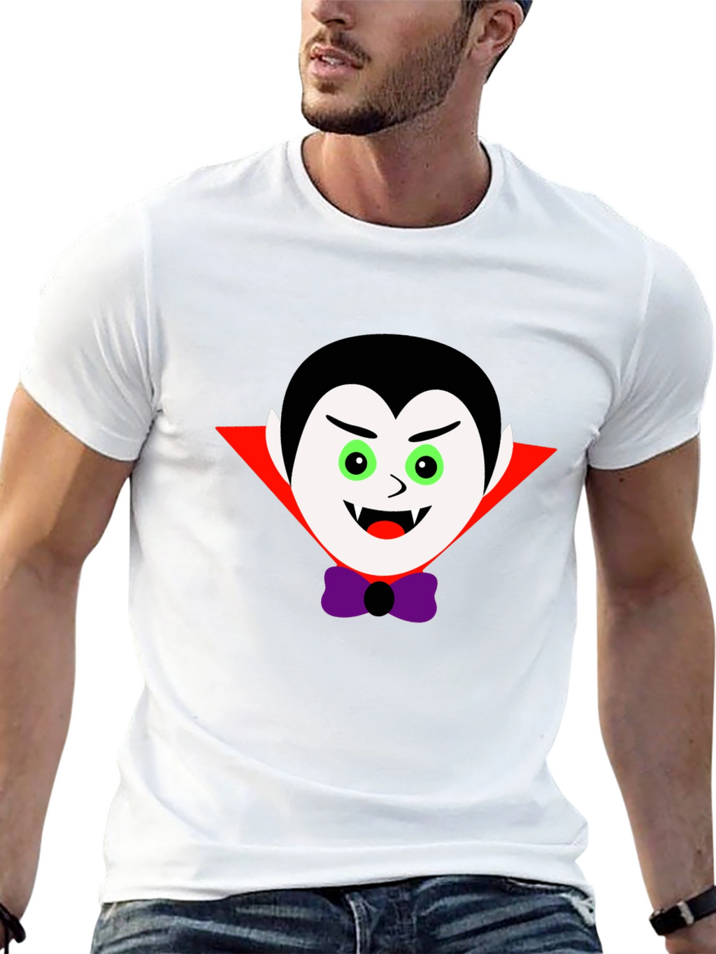 Vampire Graphic Tee - Halloween Costume