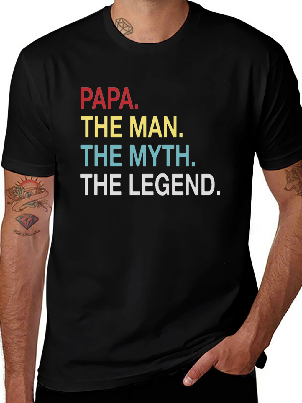 Papa The Man The Myth The Legend T-Shirt