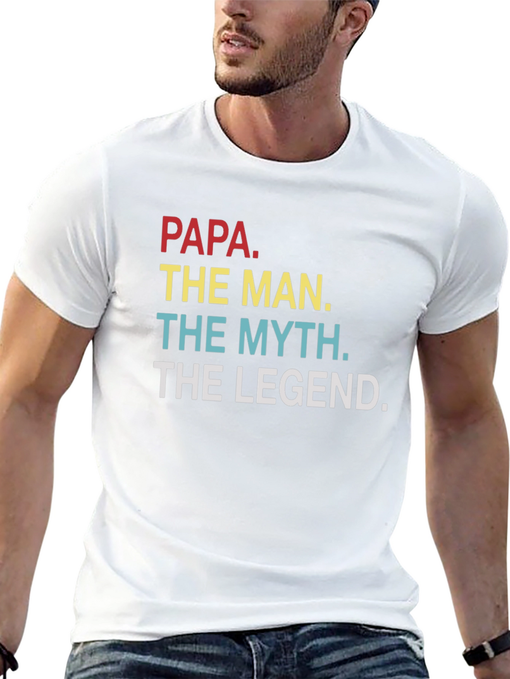 Papa The Man The Myth The Legend T-Shirt