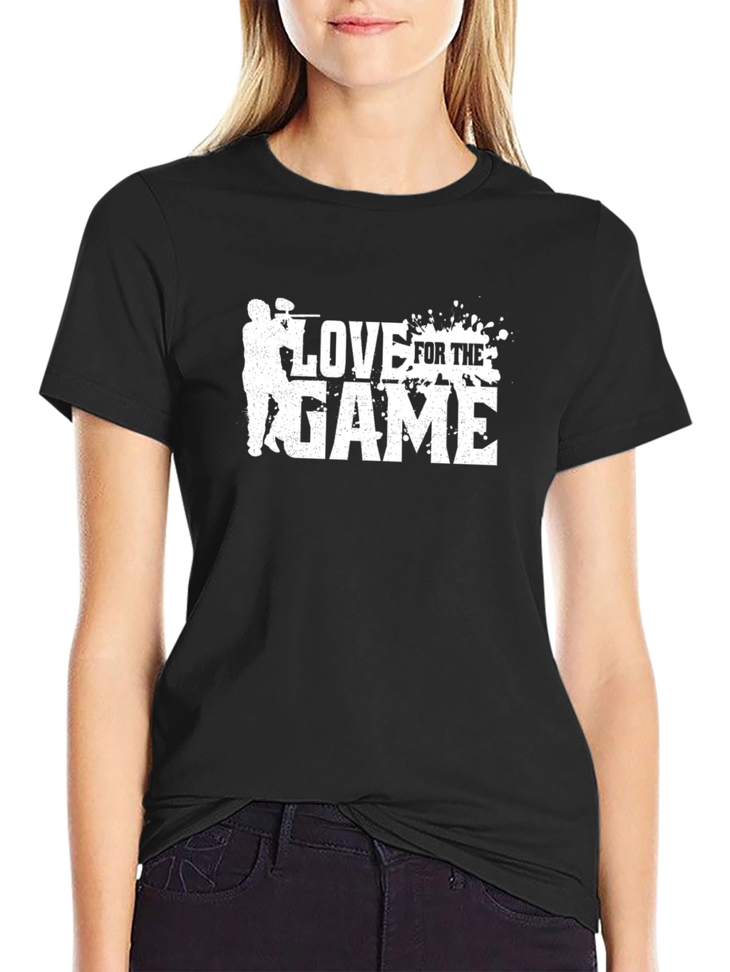 Love For The Game Paintball Graphic T-Shirt