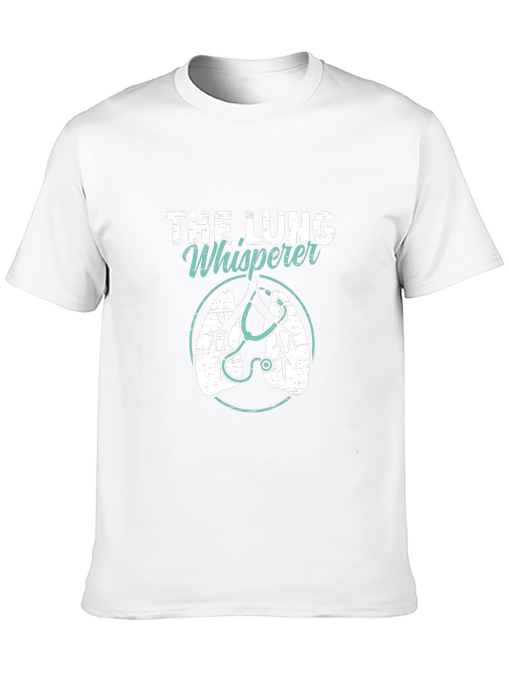 The Lung Whisperer Graphic T-Shirt - Black Cotton Tee
