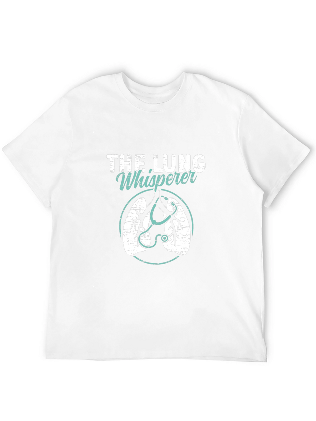 The Lung Whisperer Graphic T-Shirt - Black Cotton Tee