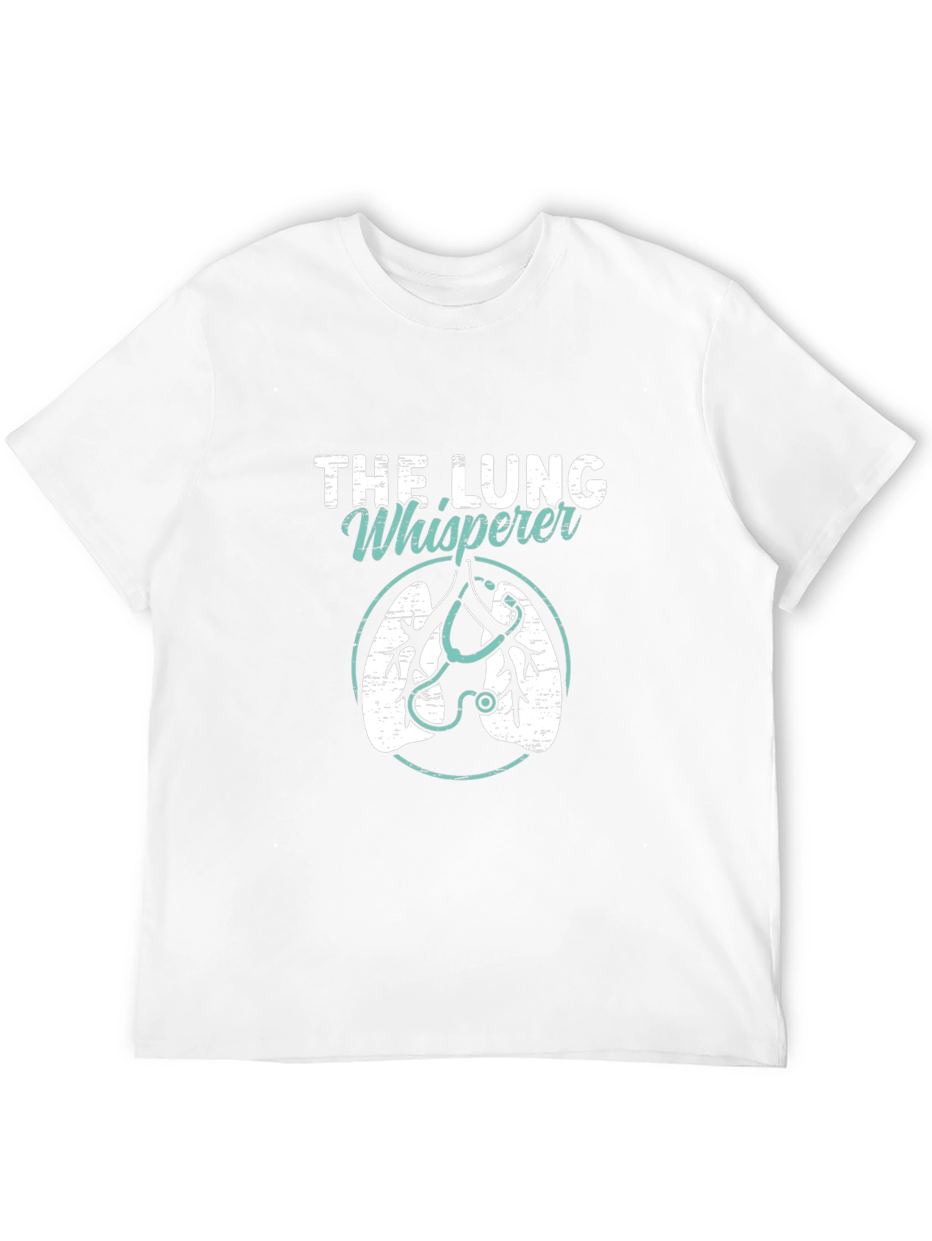 The Lung Whisperer Graphic T-Shirt - Black Cotton Tee