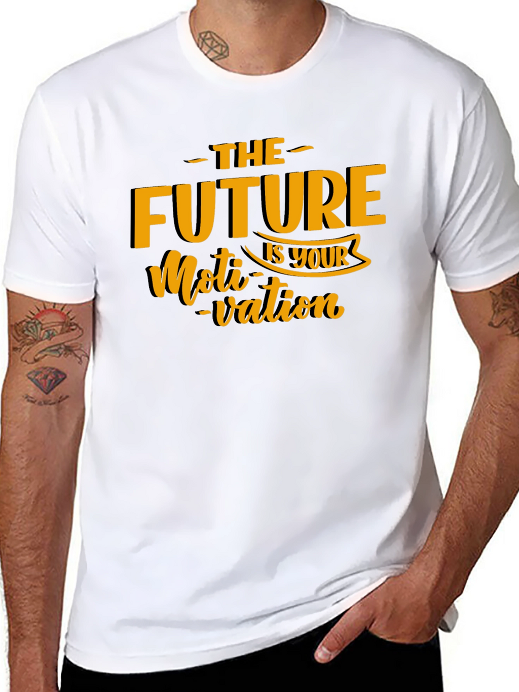 Motivational Graphic Tee - The Future is Your Motivation