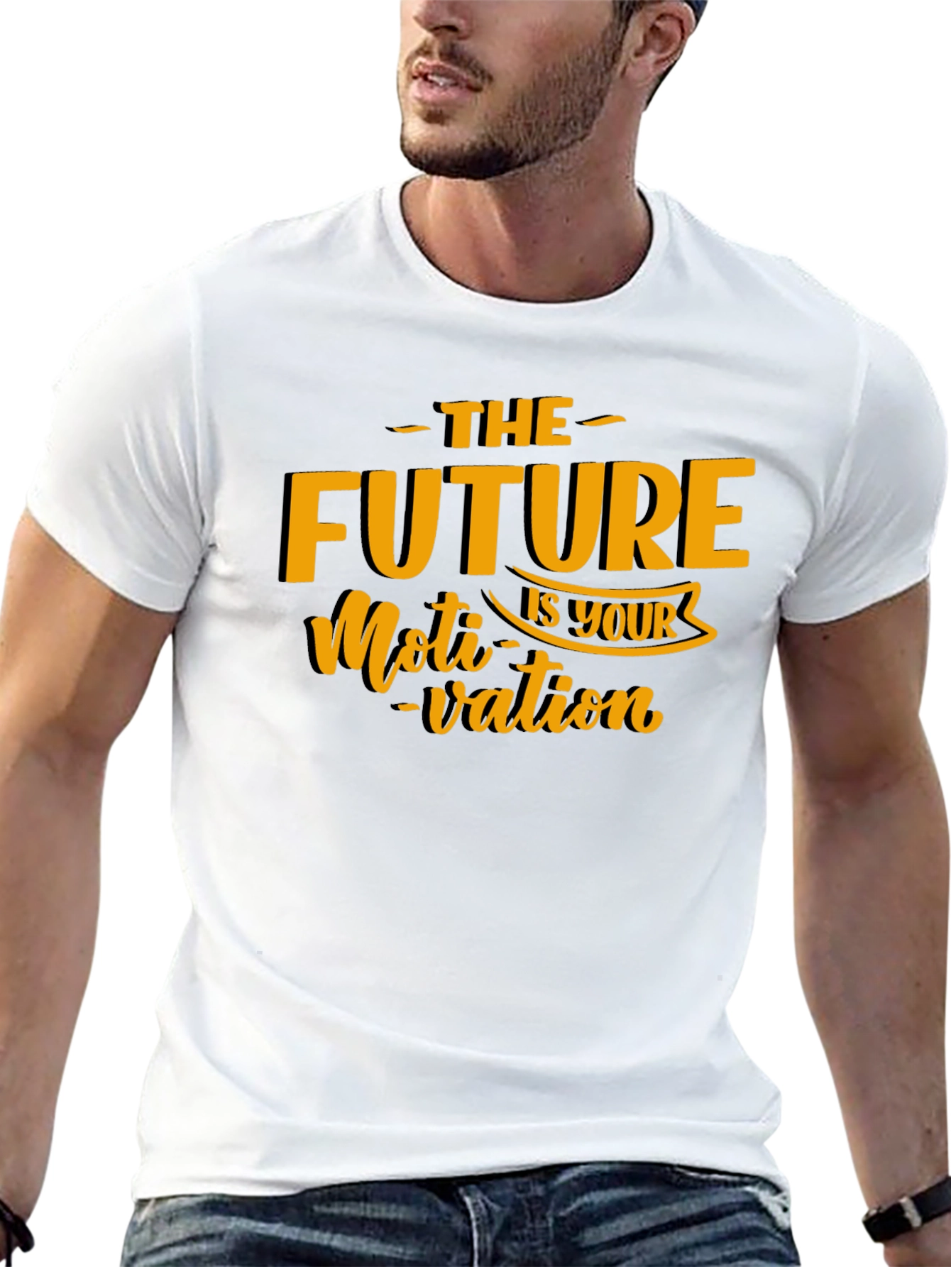 Motivational Graphic Tee - The Future is Your Motivation