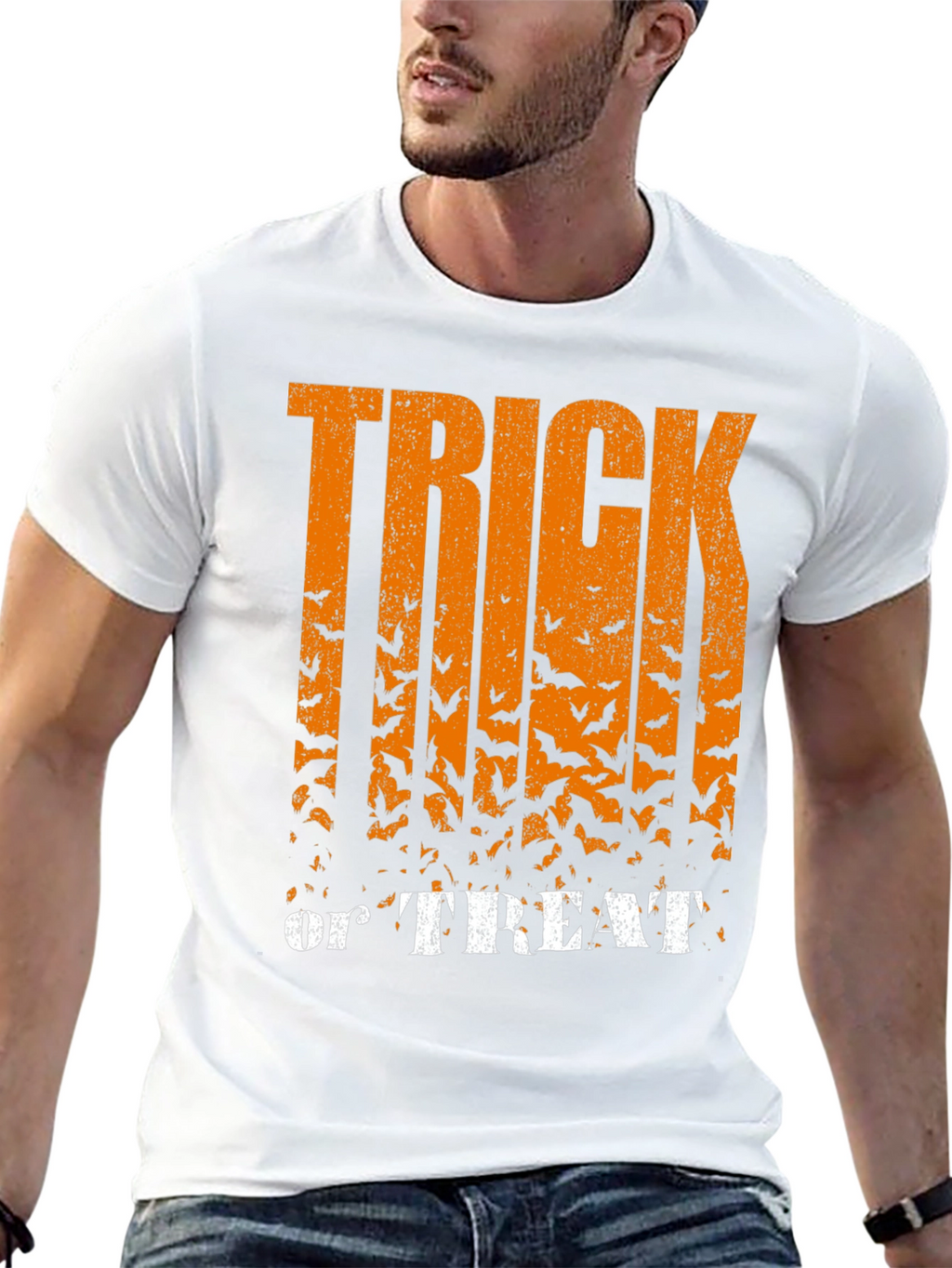 Halloween Trick or Treat Bat T-Shirt