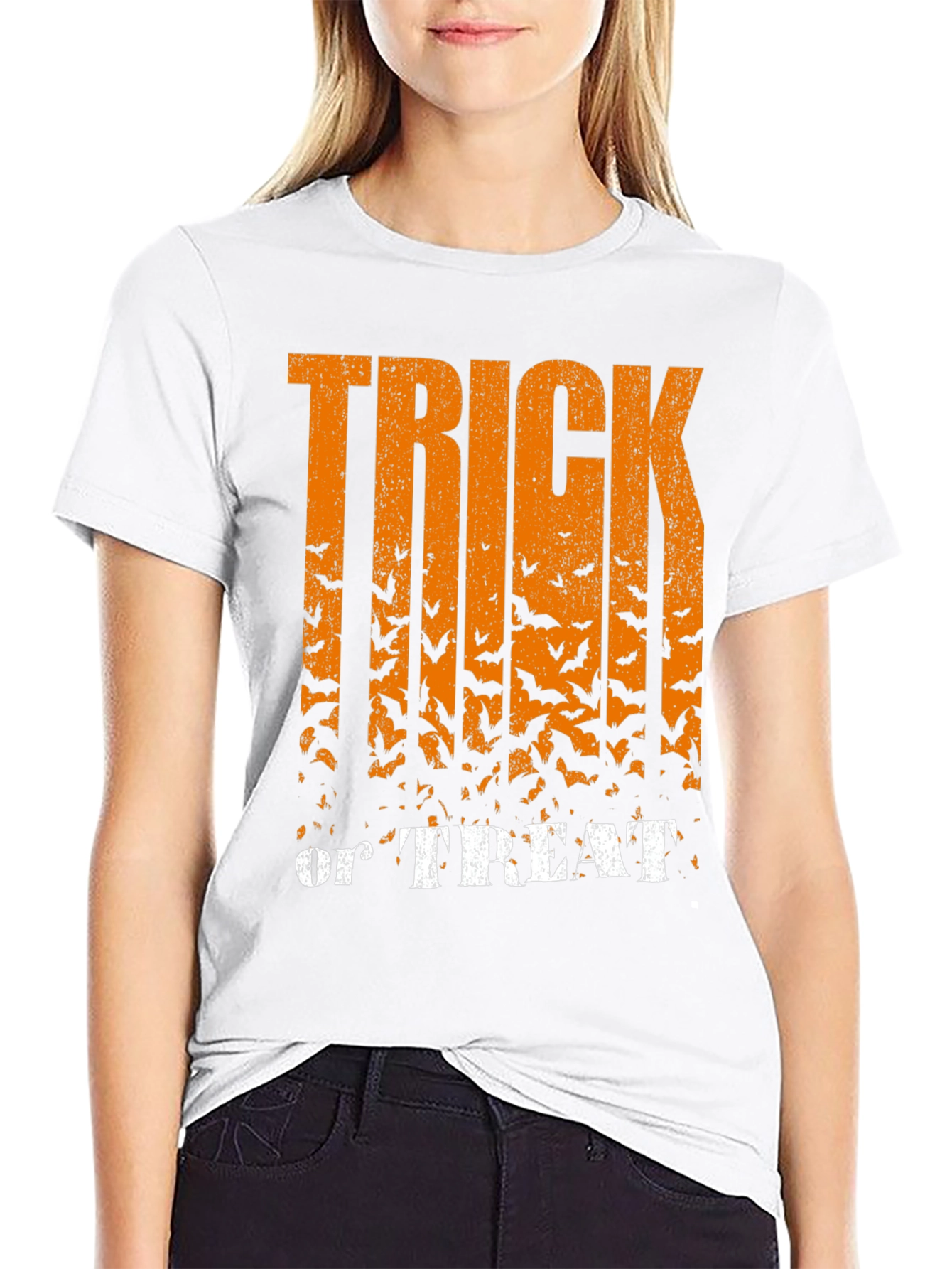 Halloween Trick or Treat Bat T-Shirt