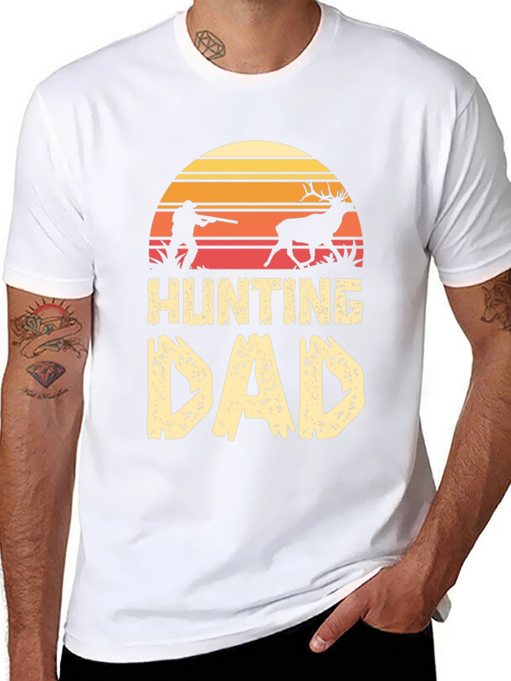 Hunting Dad Graphic T-Shirt
