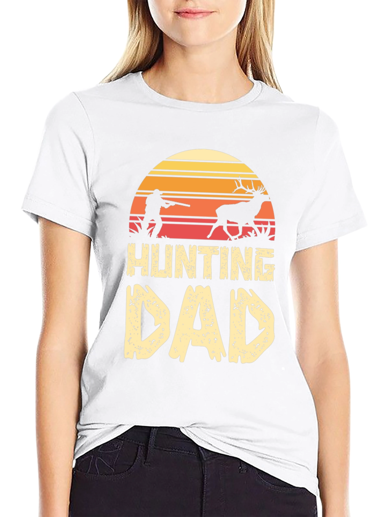 Hunting Dad Graphic T-Shirt