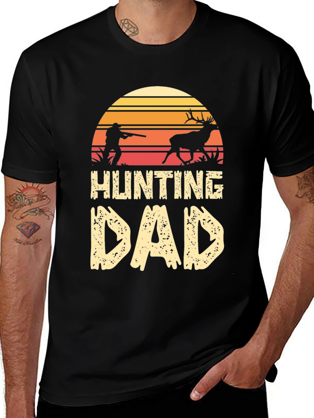 Hunting Dad Graphic T-Shirt