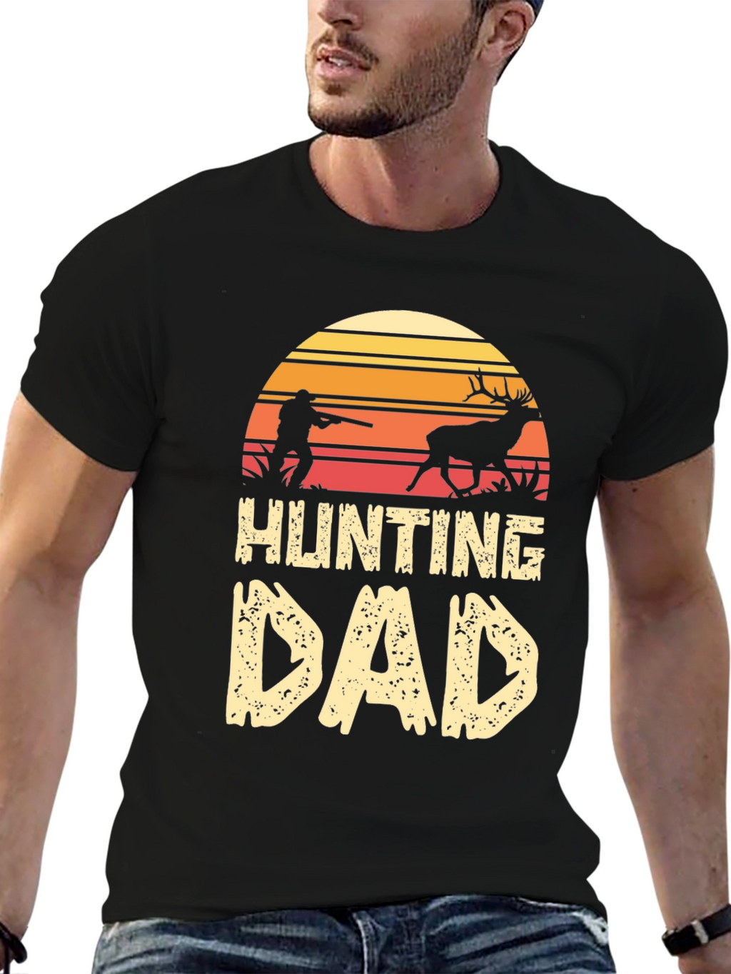 Hunting Dad Graphic T-Shirt