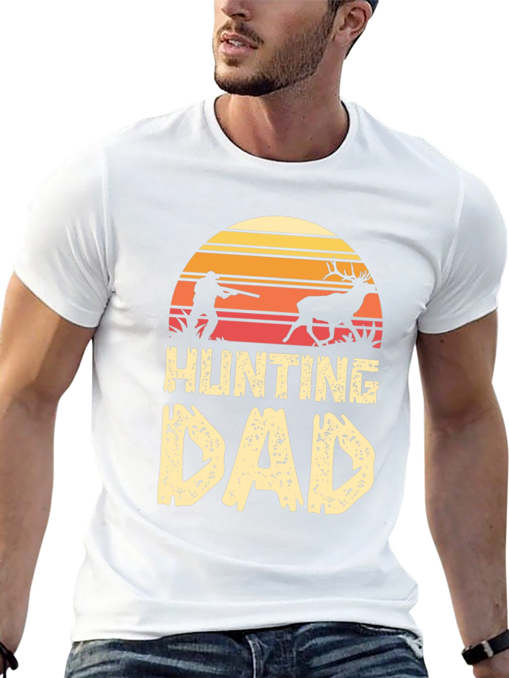 Hunting Dad Graphic T-Shirt