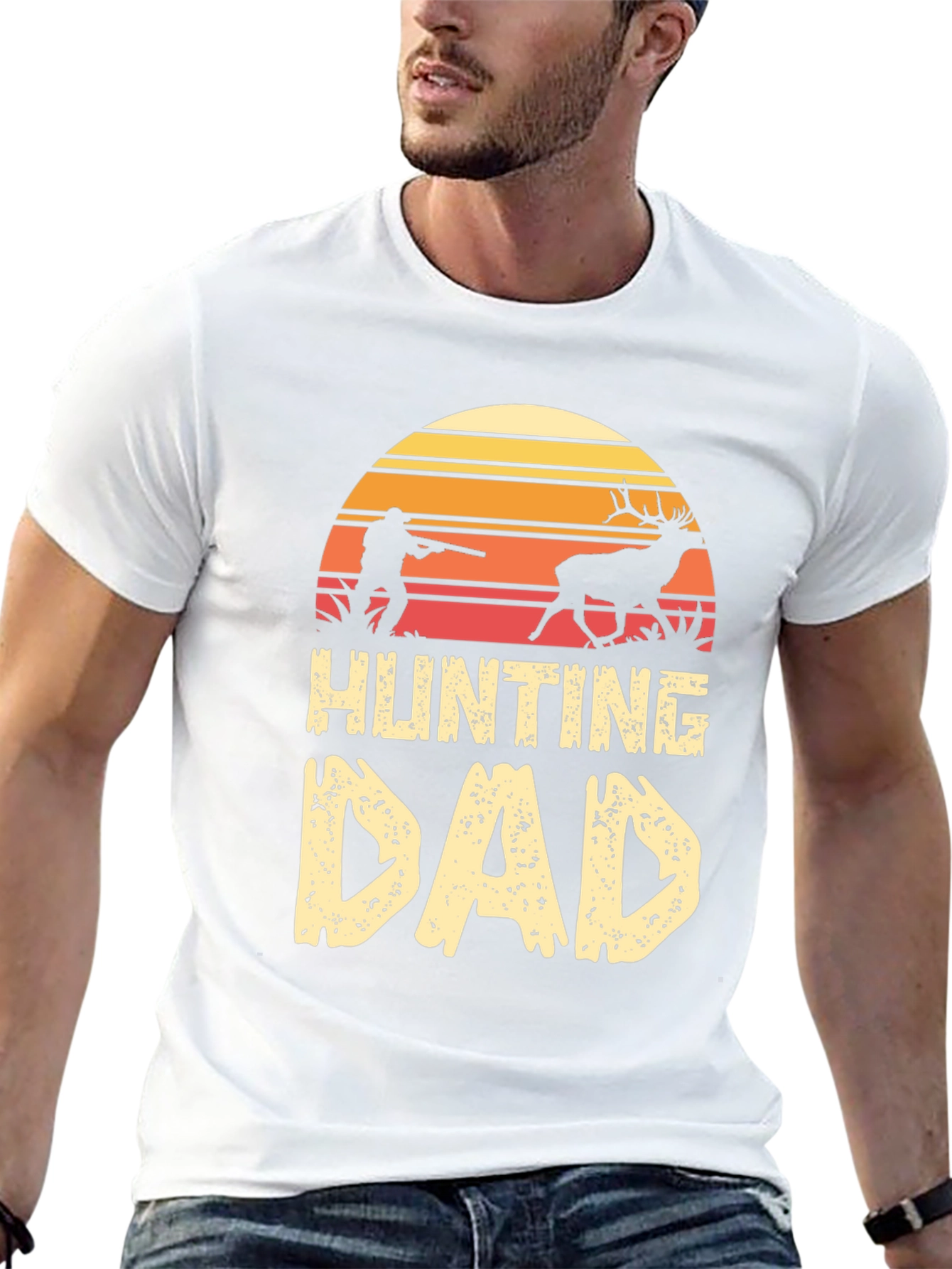 Hunting Dad Graphic T-Shirt