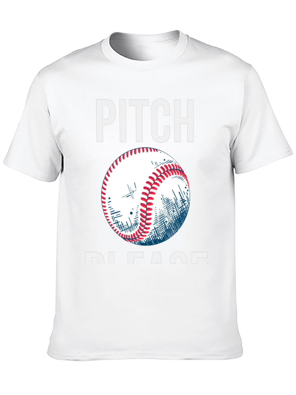 Pitch Please Baseball Graphic Tee