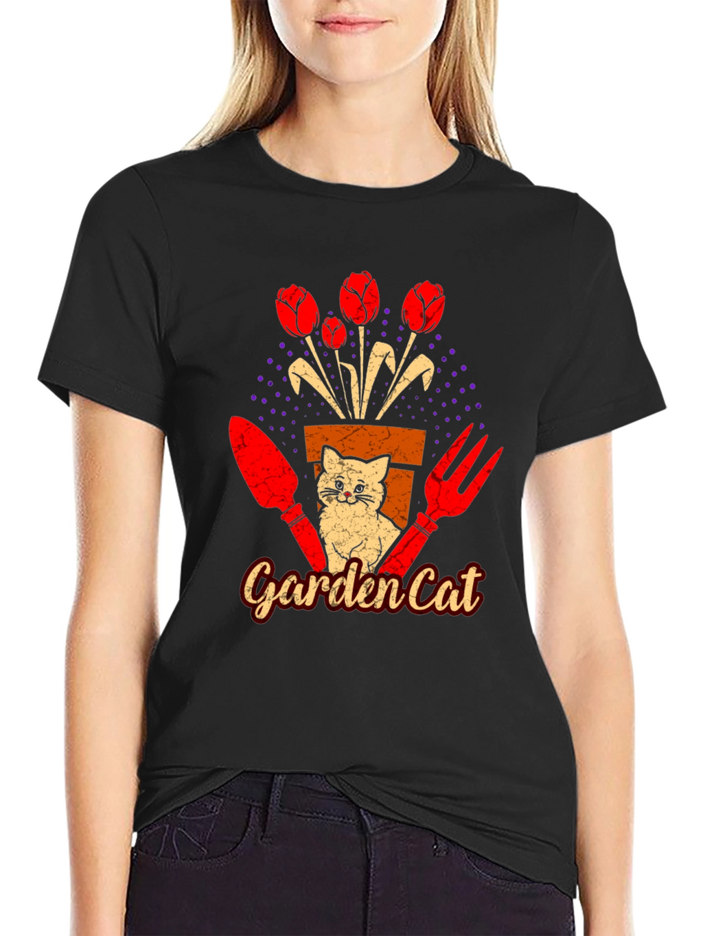 Garden Cat T-Shirt