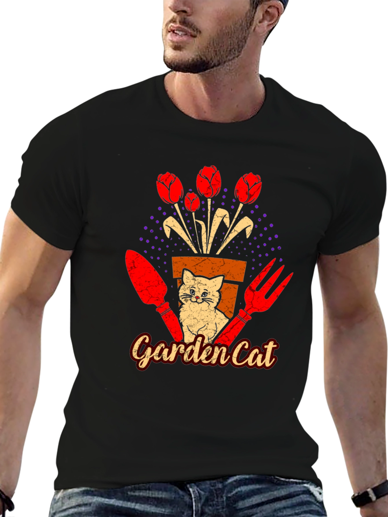 Garden Cat T-Shirt
