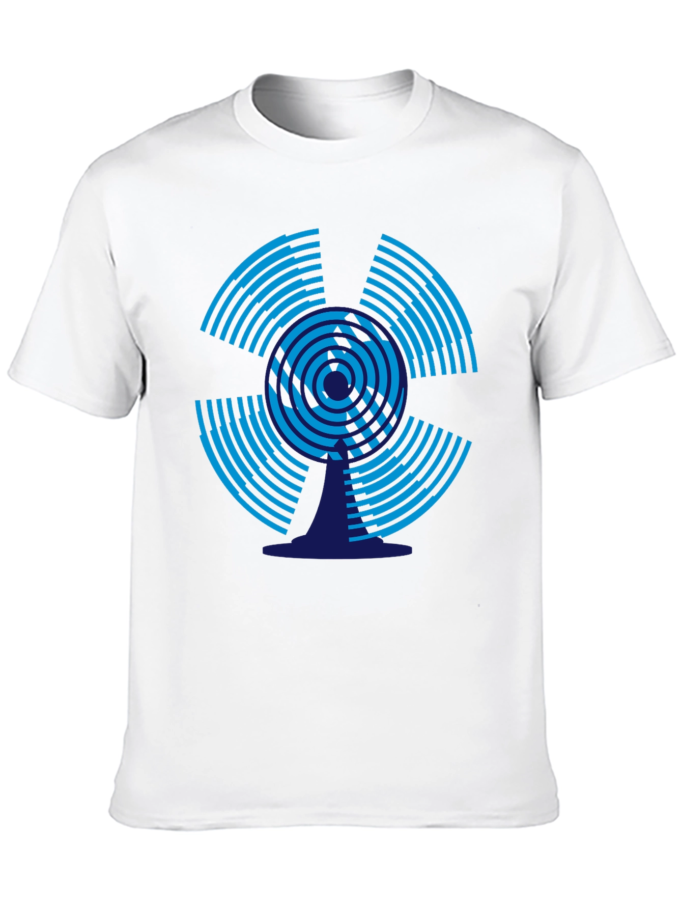 Abstract Graphic Tee - Modern Black T-Shirt