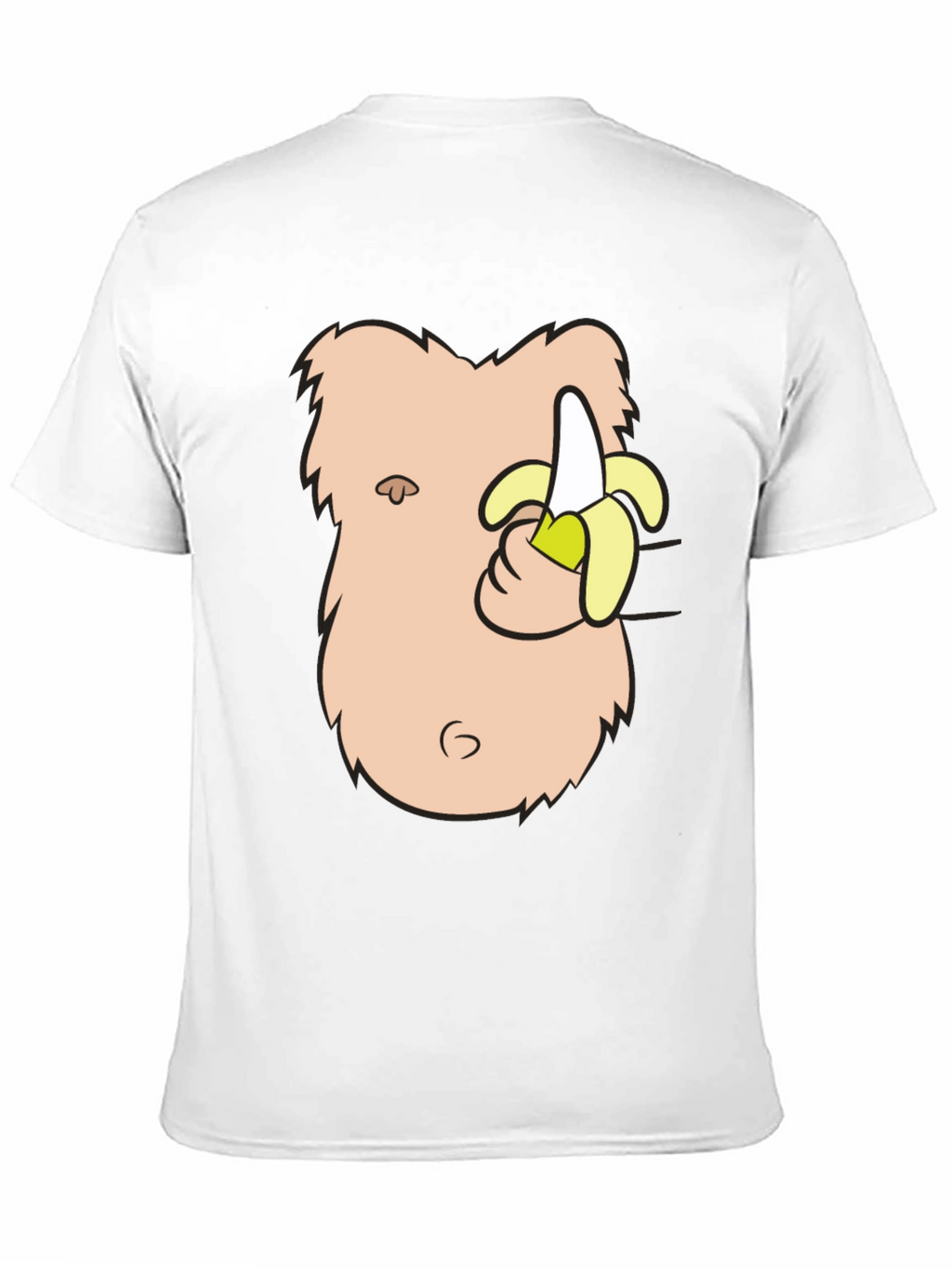Funny Banana Eating Gorilla T-Shirt