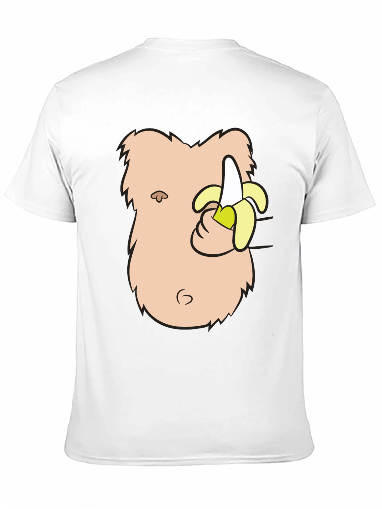 Funny Banana Eating Gorilla T-Shirt