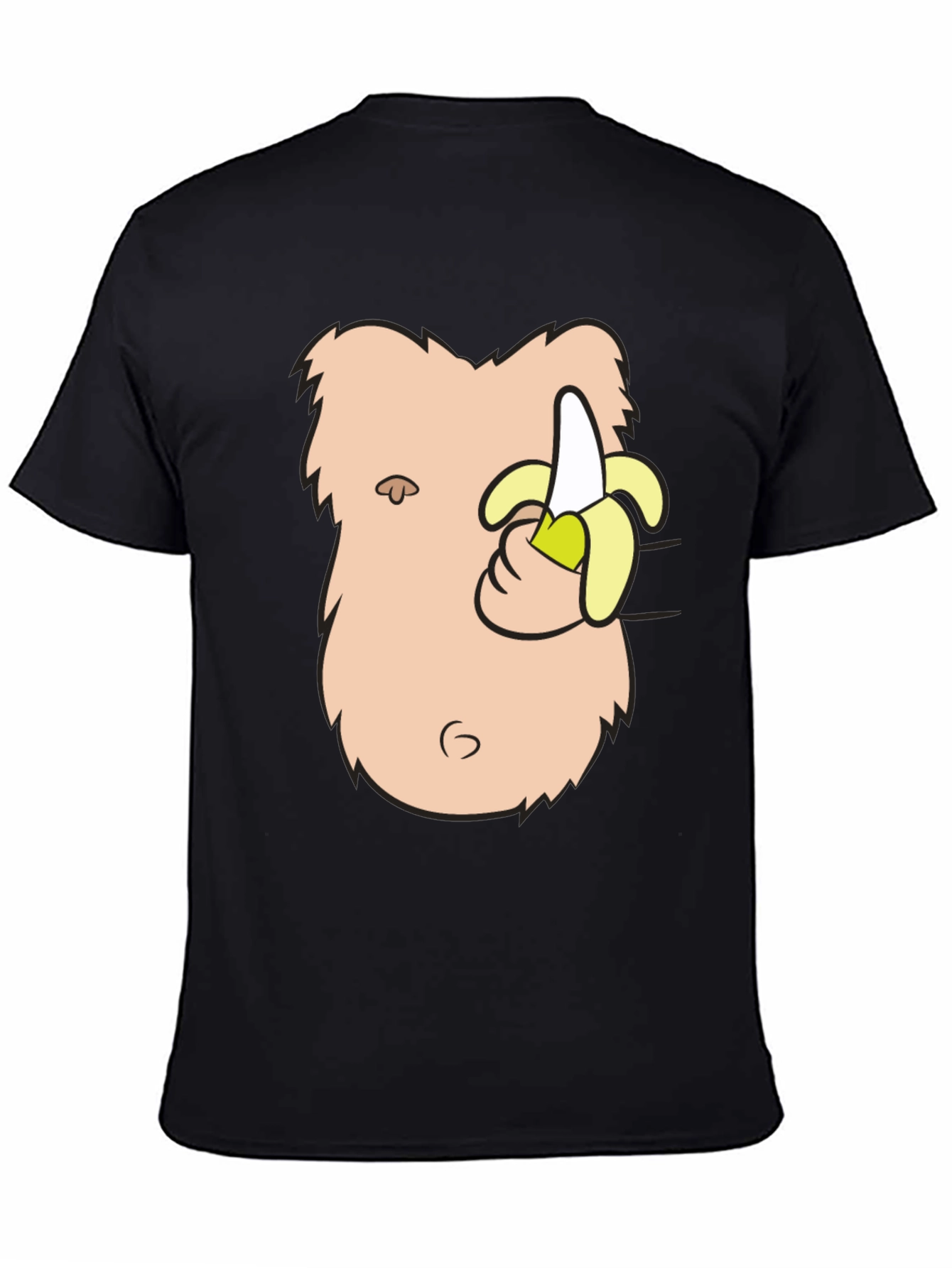 Funny Banana Eating Gorilla T-Shirt