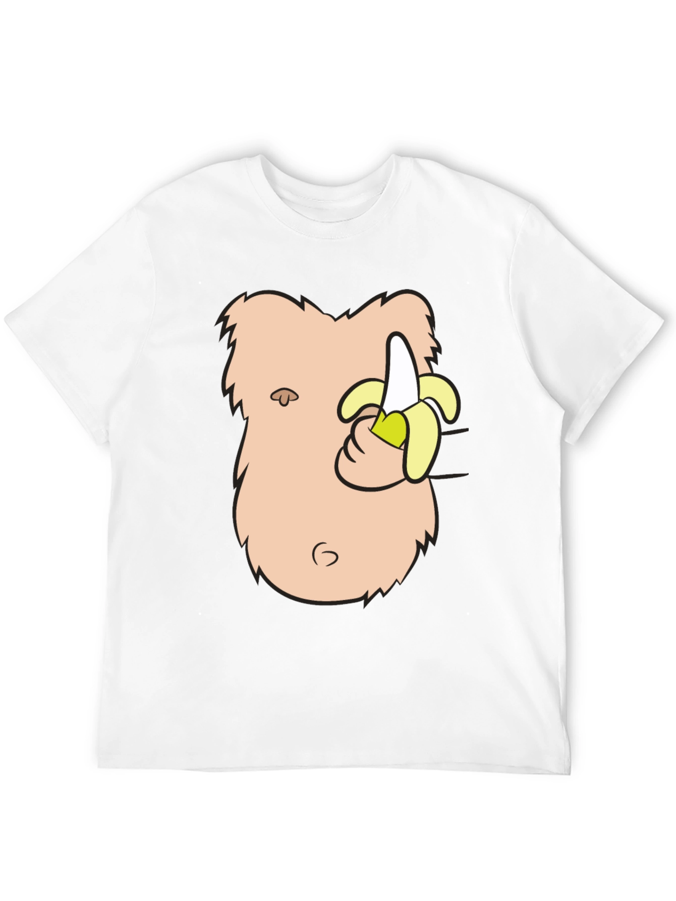 Funny Banana Eating Gorilla T-Shirt