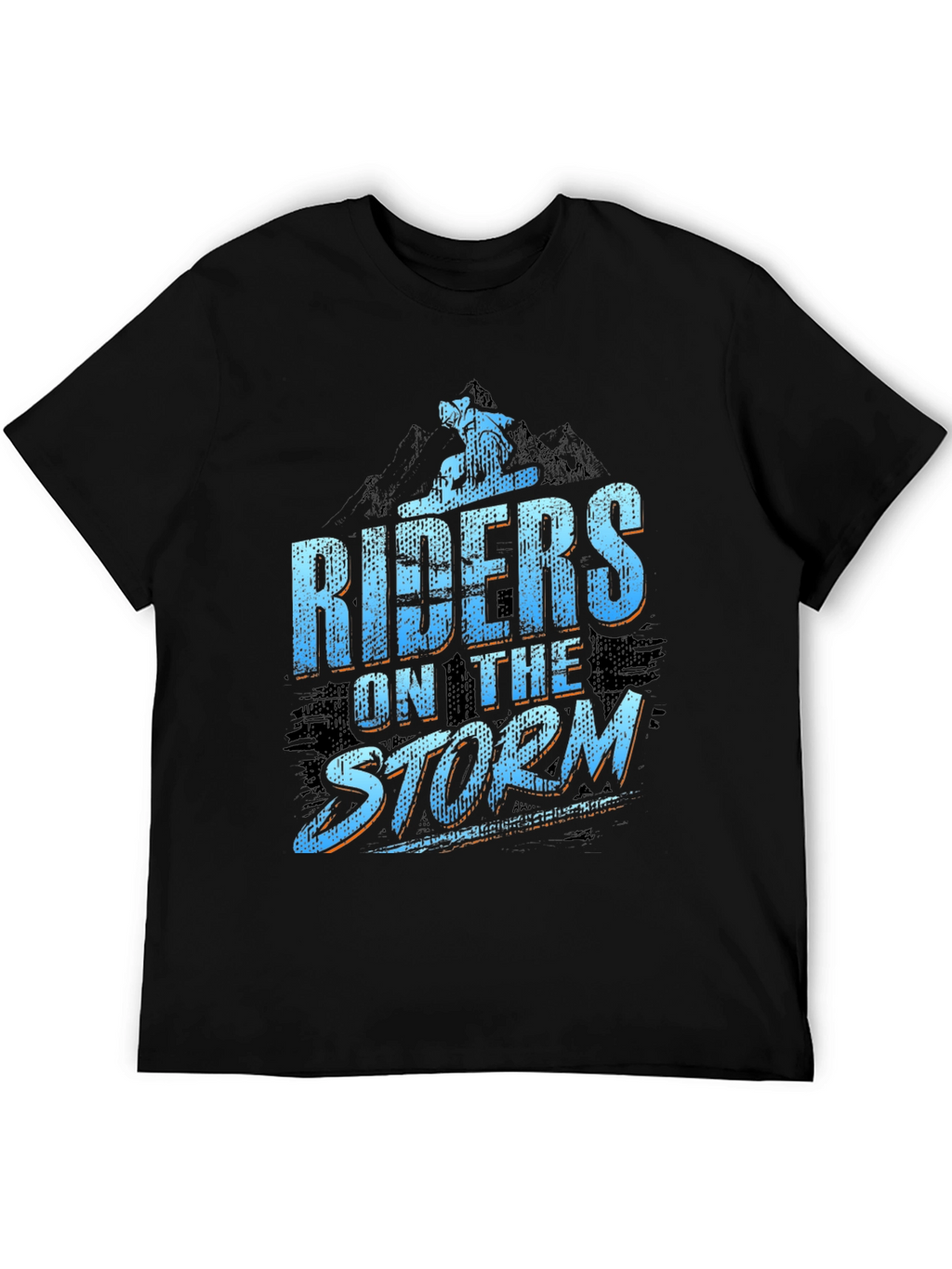 Riders on the Storm Black Graphic Tee