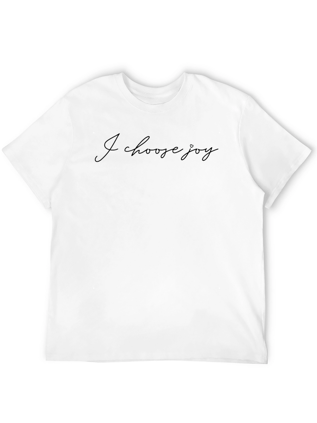 I Choose Joy Black T-Shirt - Inspirational