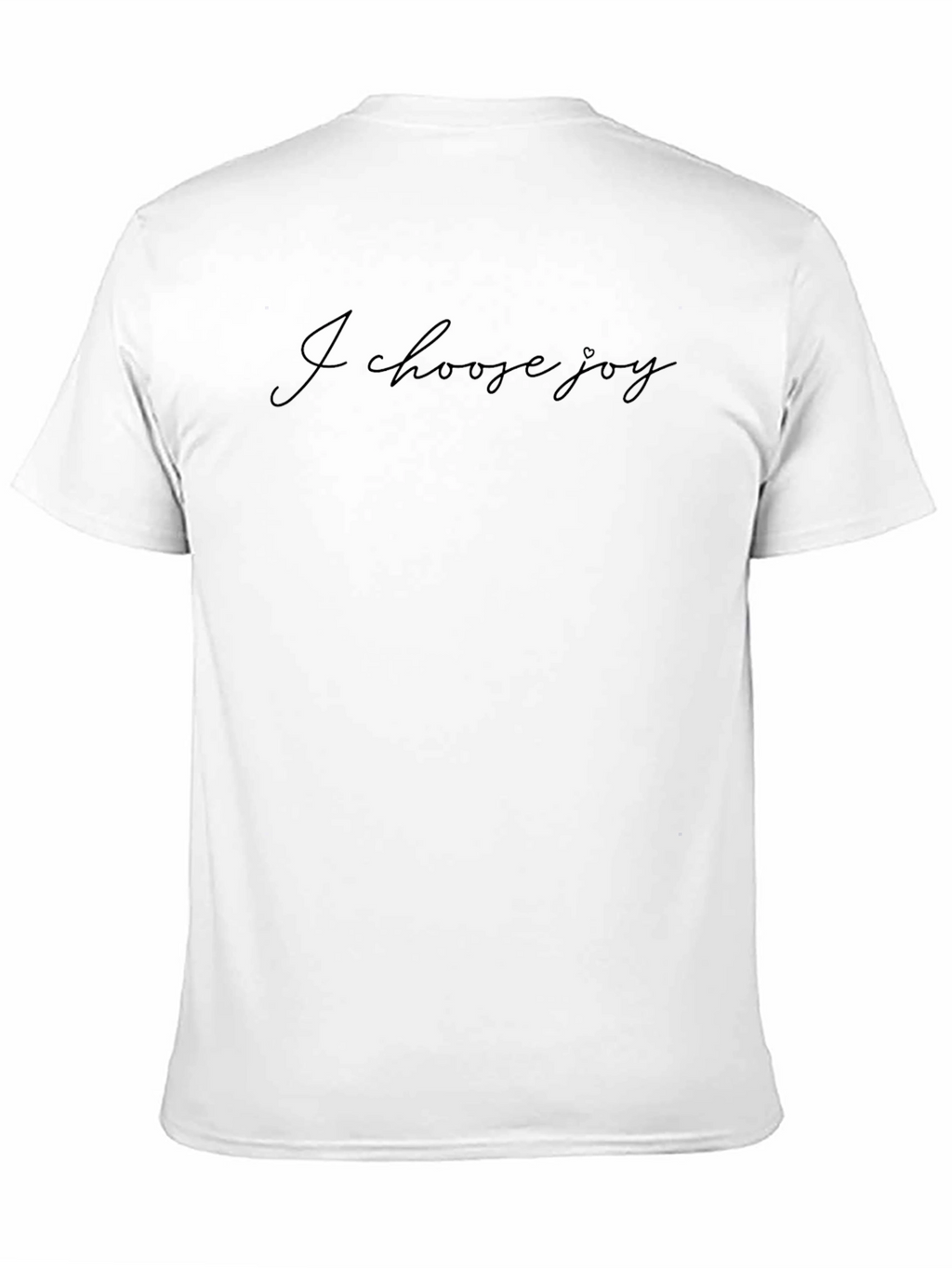 I Choose Joy Black T-Shirt - Inspirational