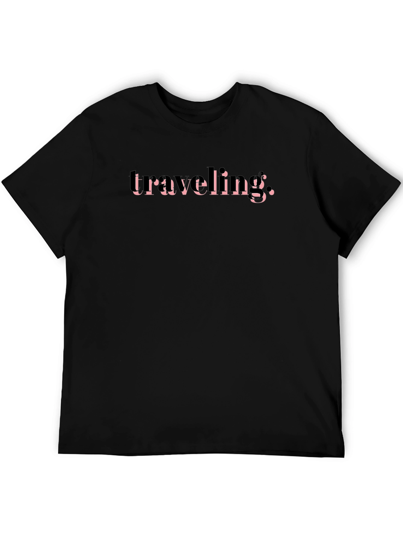 Traveling Graphic Tee - Stylish Comfort