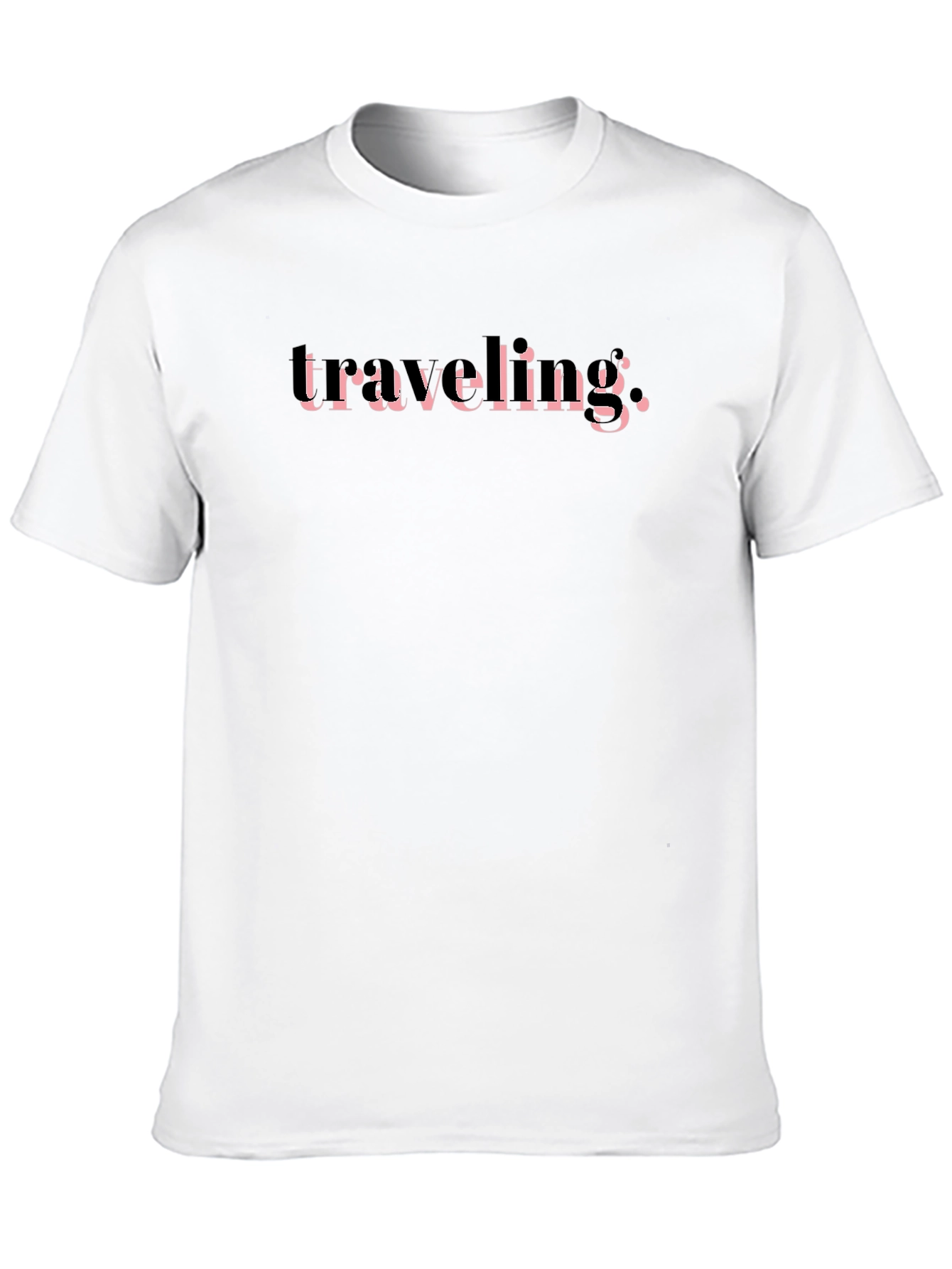 Traveling Graphic Tee - Stylish Comfort