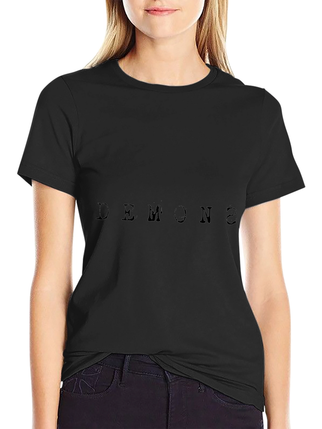 Demons Graphic Tee - Mens Black T-Shirt