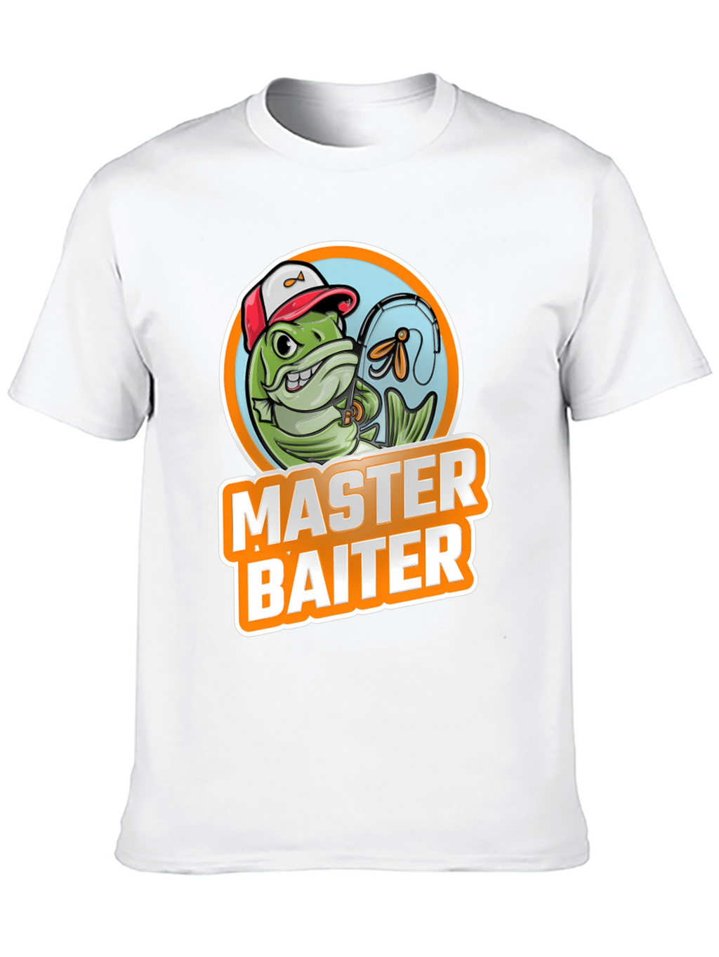 Master Baiter Fishing T-Shirt - Funny Angler Tee