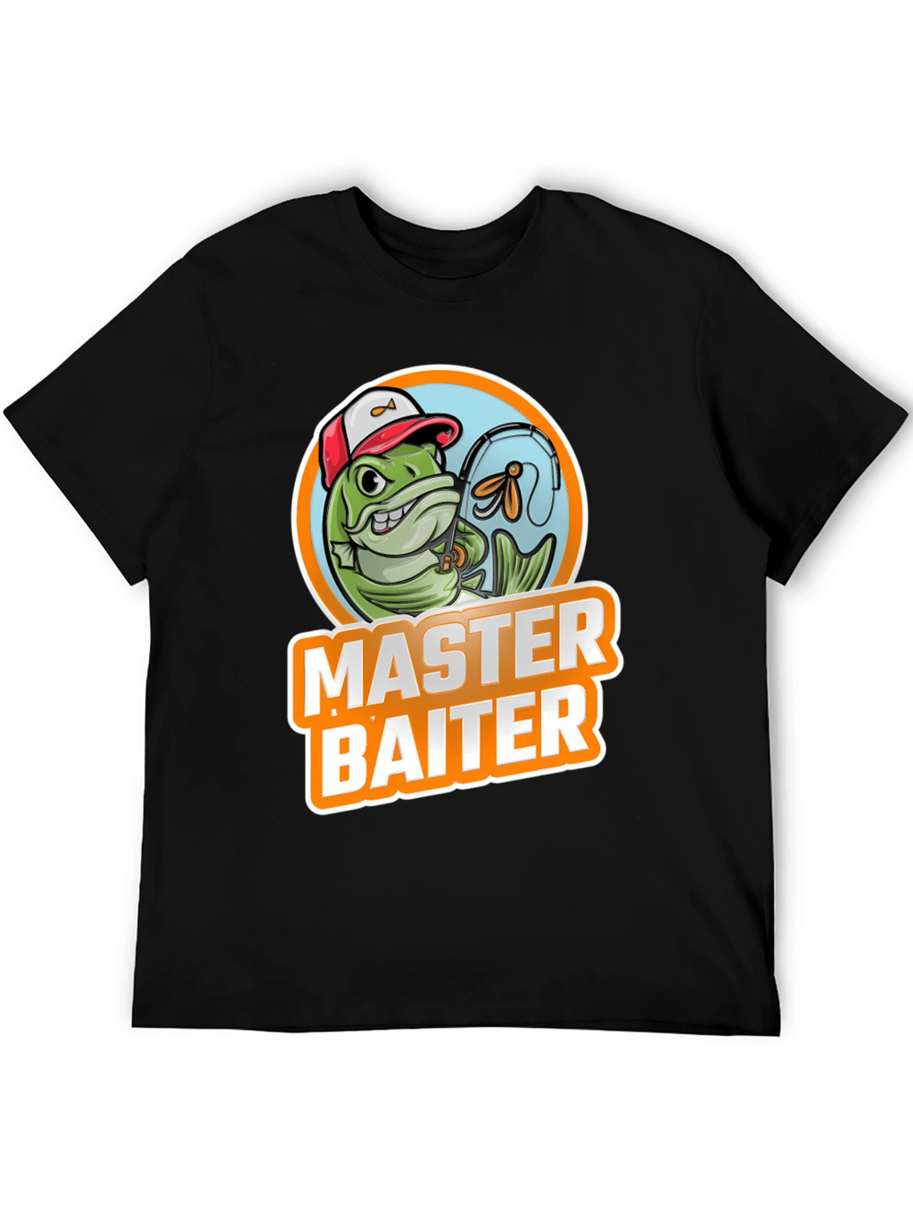 Master Baiter Fishing T-Shirt - Funny Angler Tee