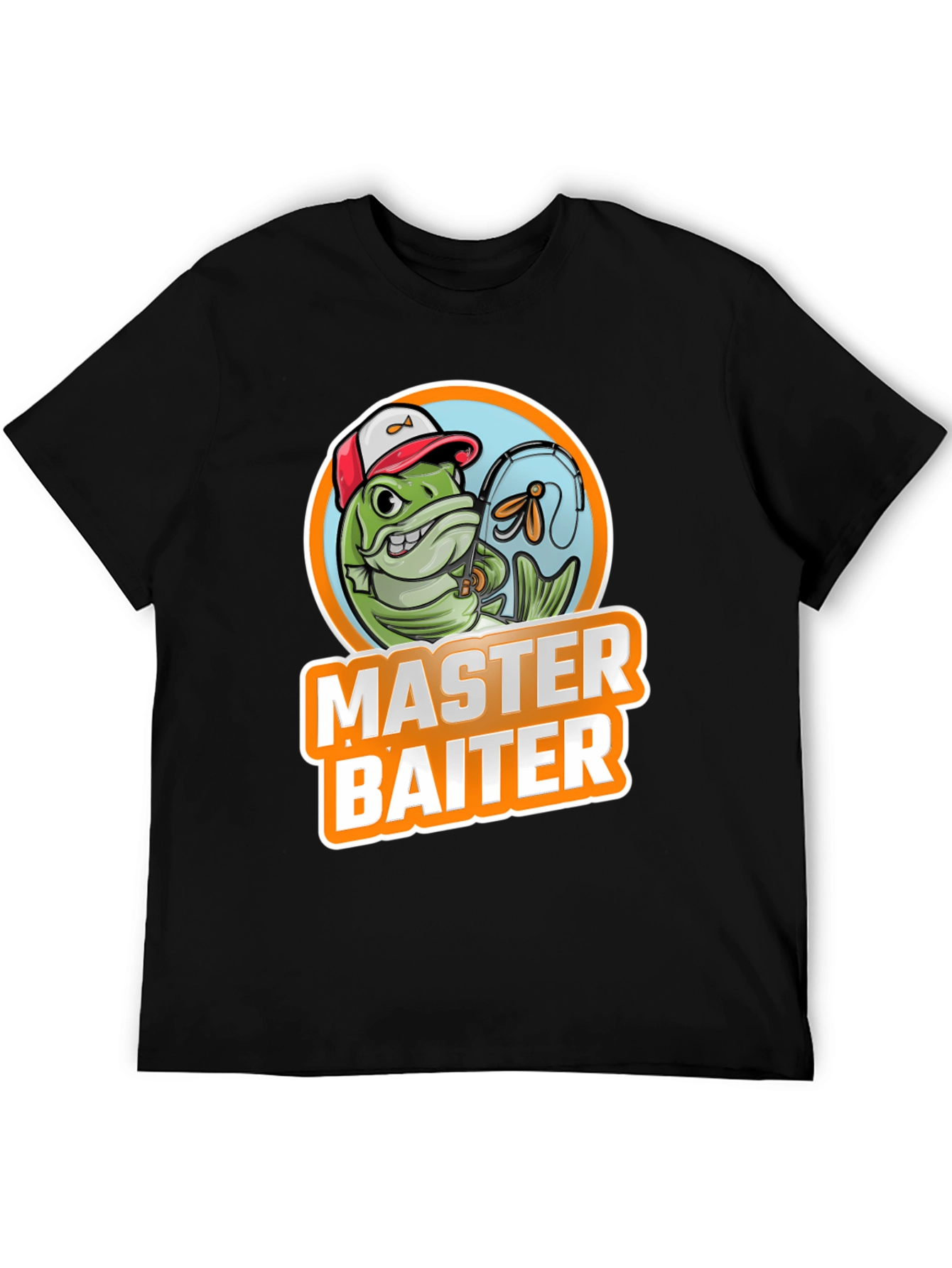 Master Baiter Fishing T-Shirt - Funny Angler Tee