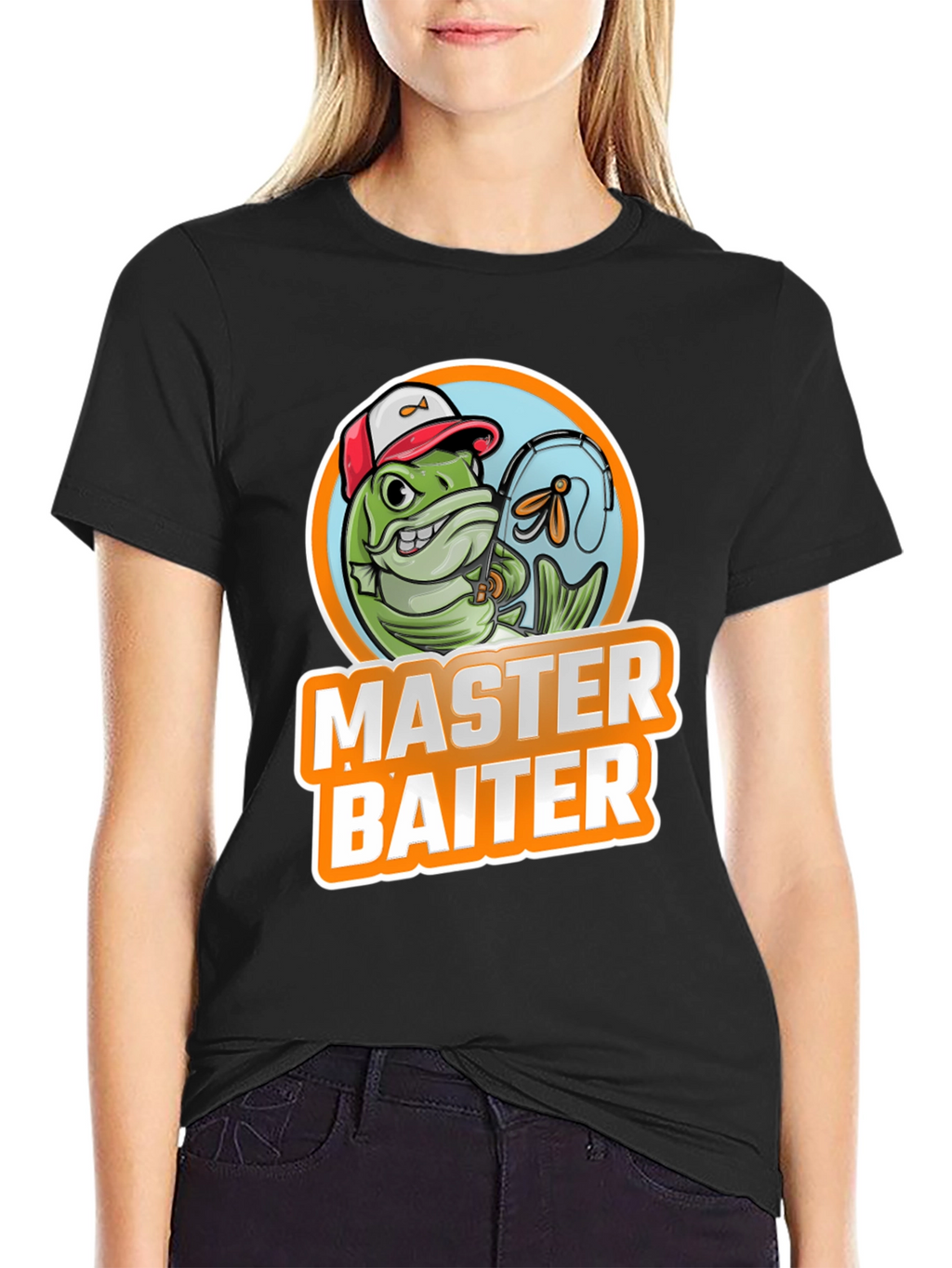 Master Baiter Fishing T-Shirt - Funny Angler Tee