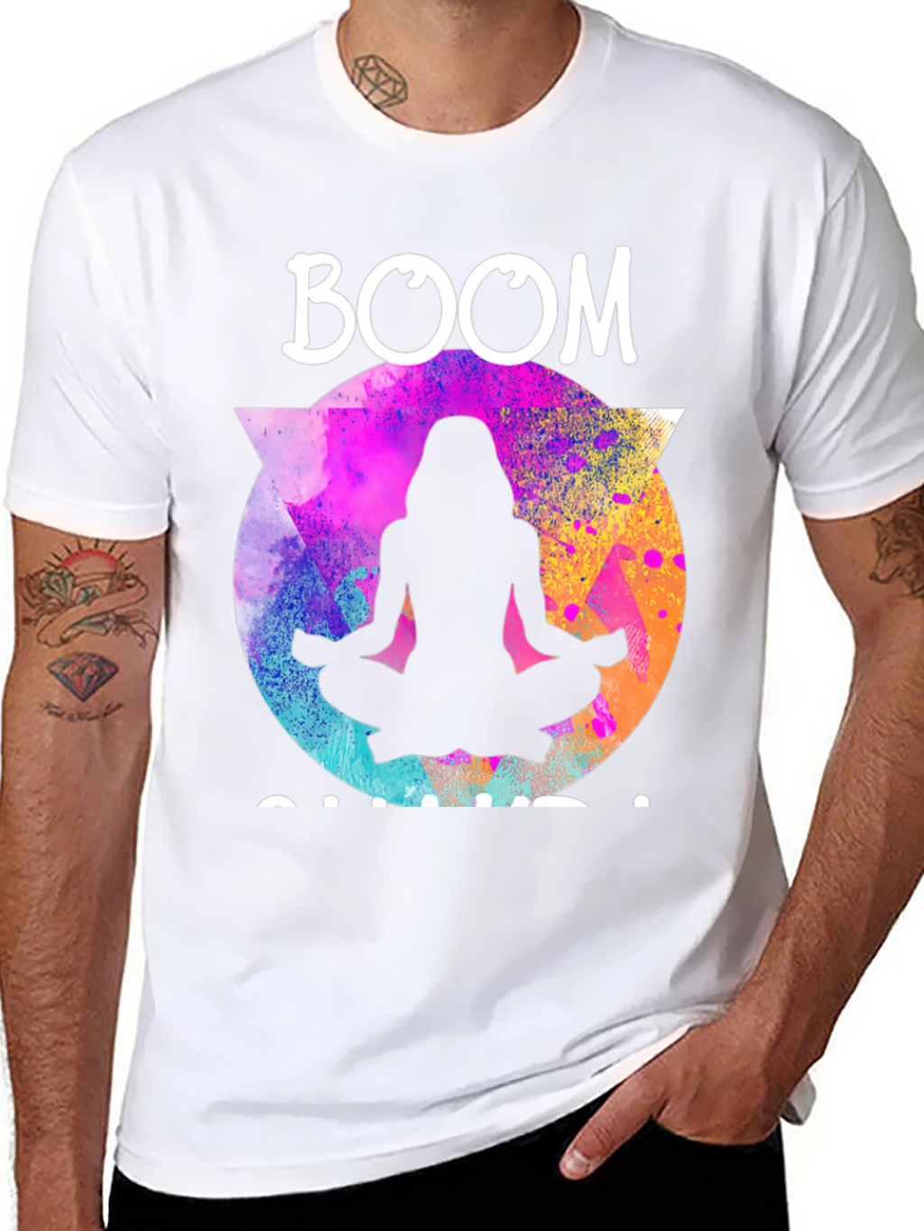 Boom Shanti Yoga T-Shirt - Meditate in Style!