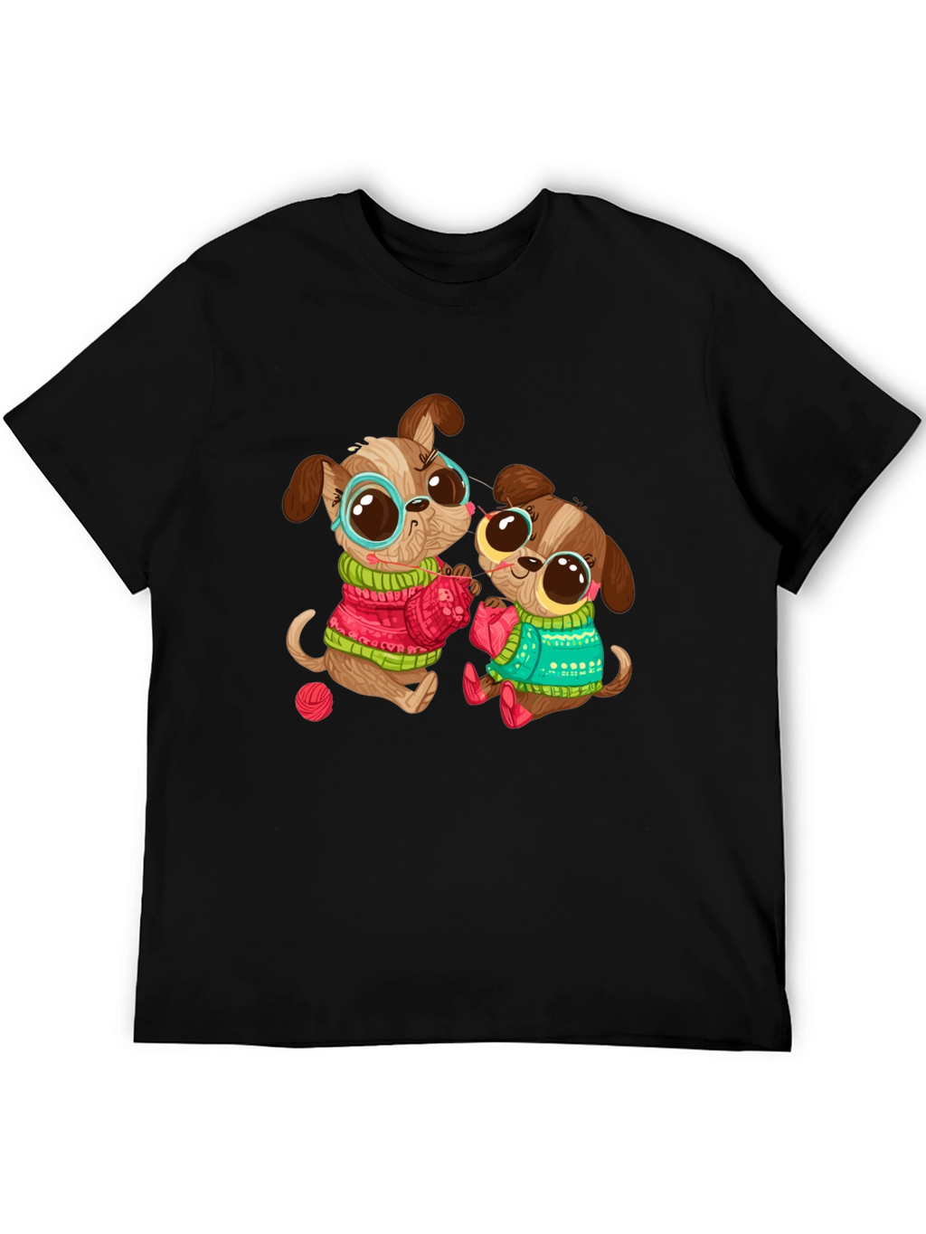 Cute Puppy Knitted Sweater T-Shirt