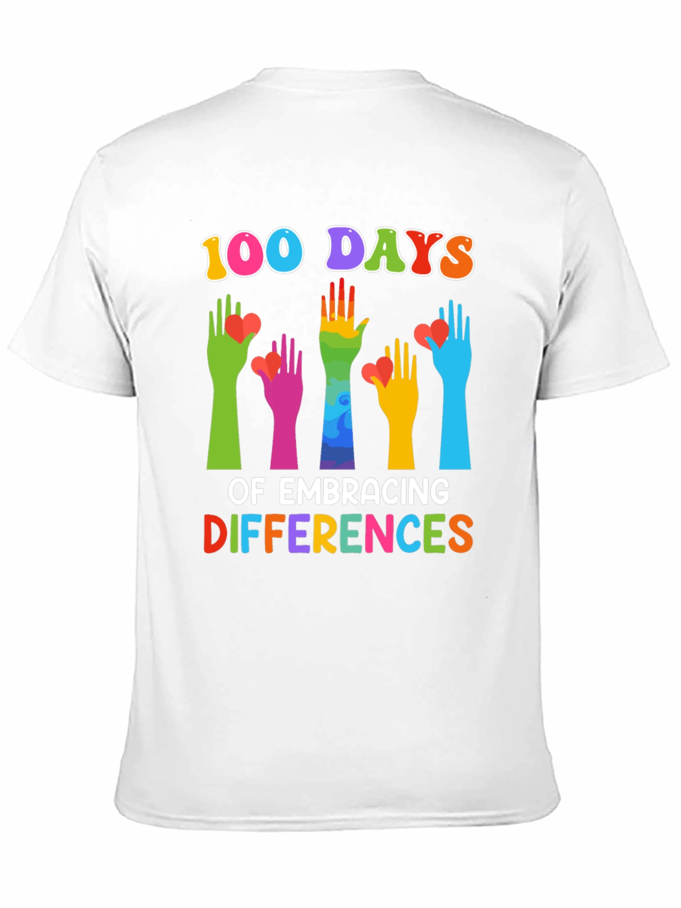 100 Days of Embracing Differences T-Shirt