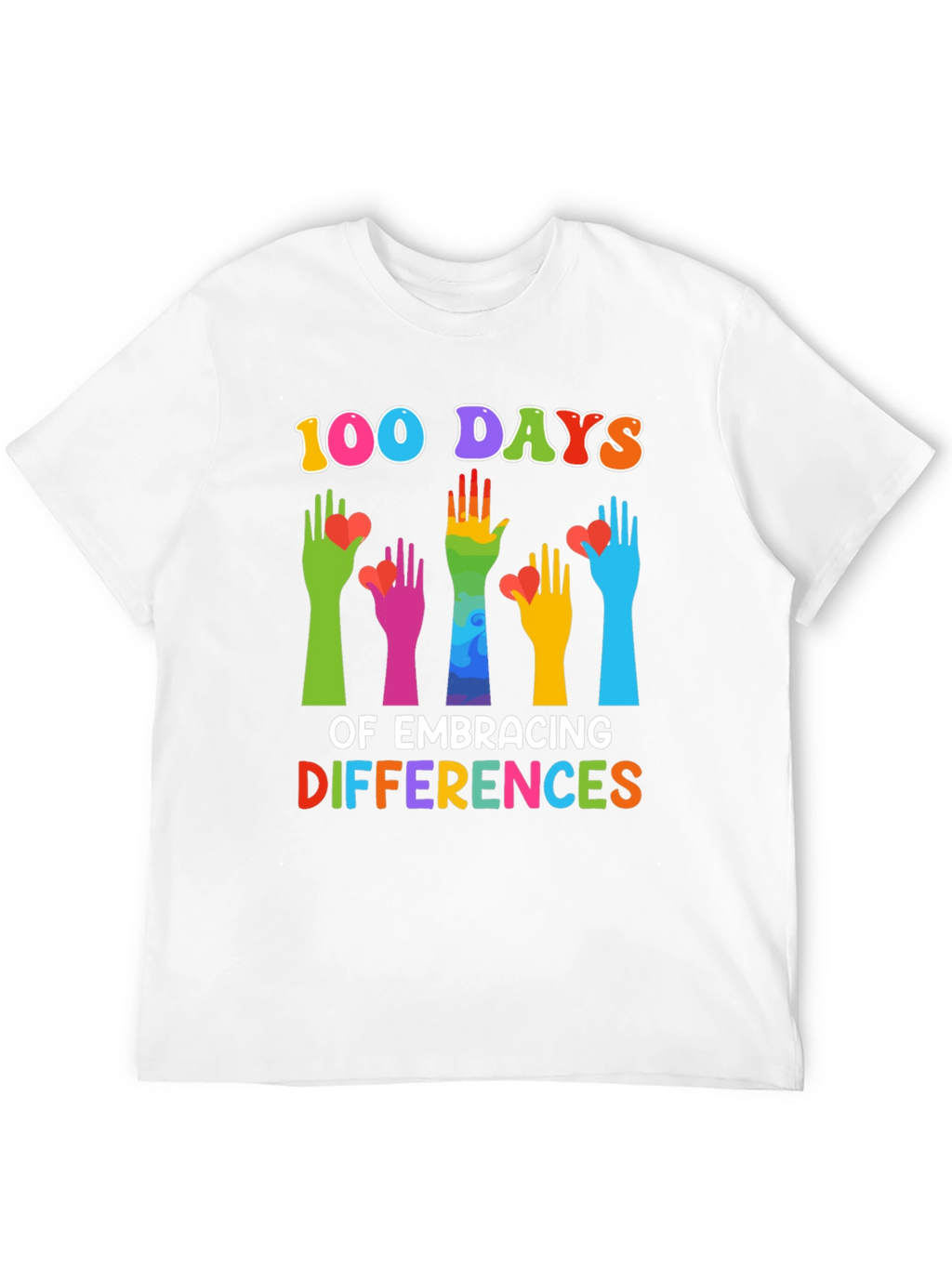 100 Days of Embracing Differences T-Shirt