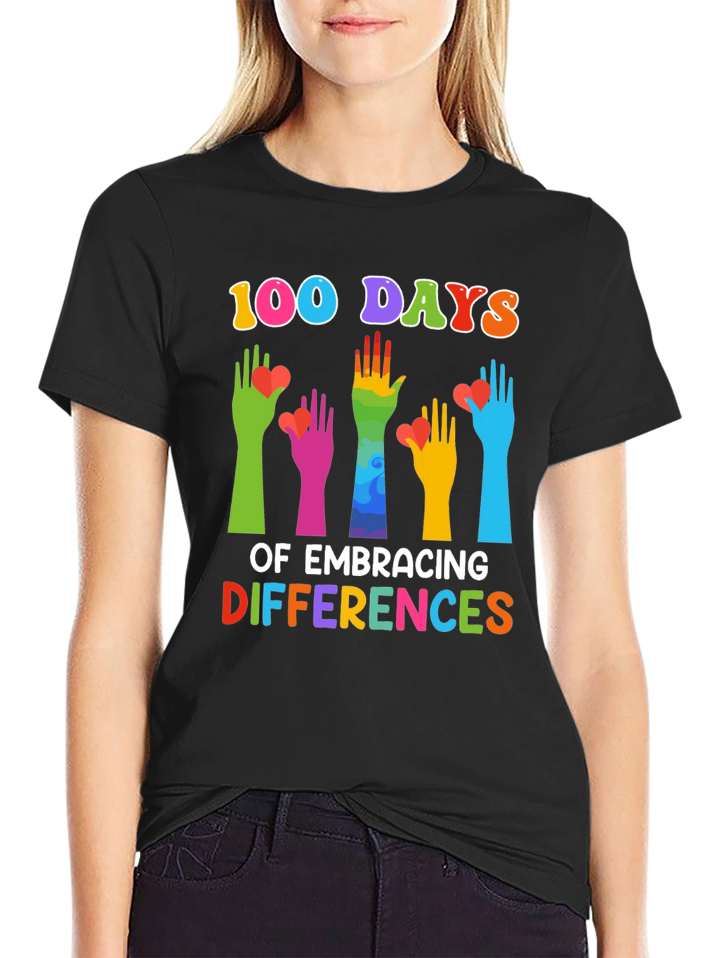 100 Days of Embracing Differences T-Shirt