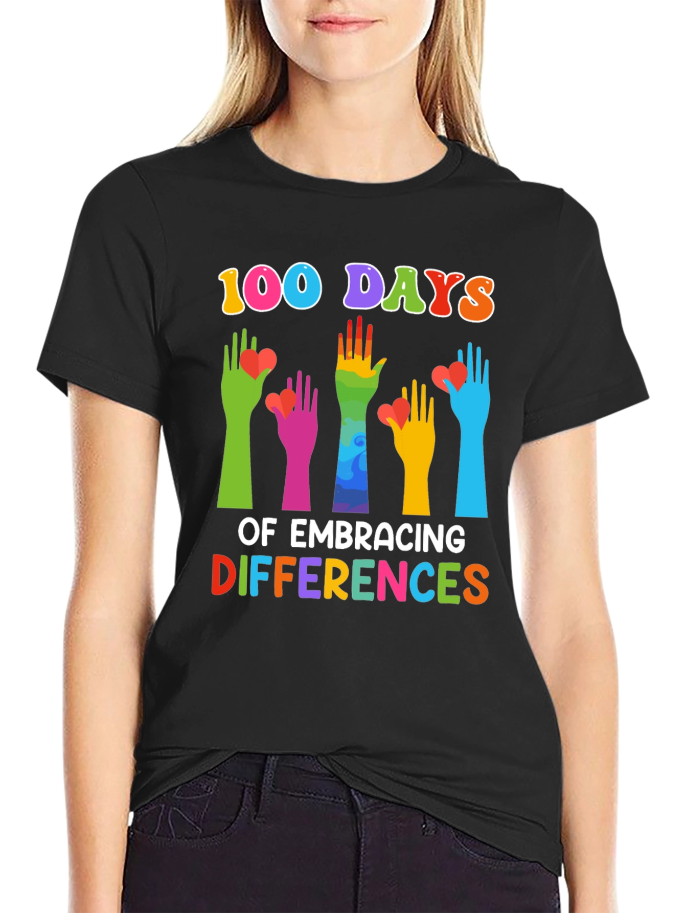 100 Days of Embracing Differences T-Shirt