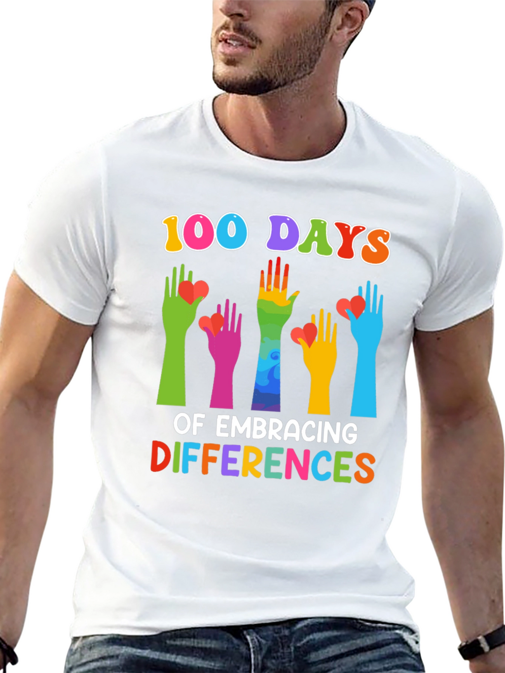 100 Days of Embracing Differences T-Shirt