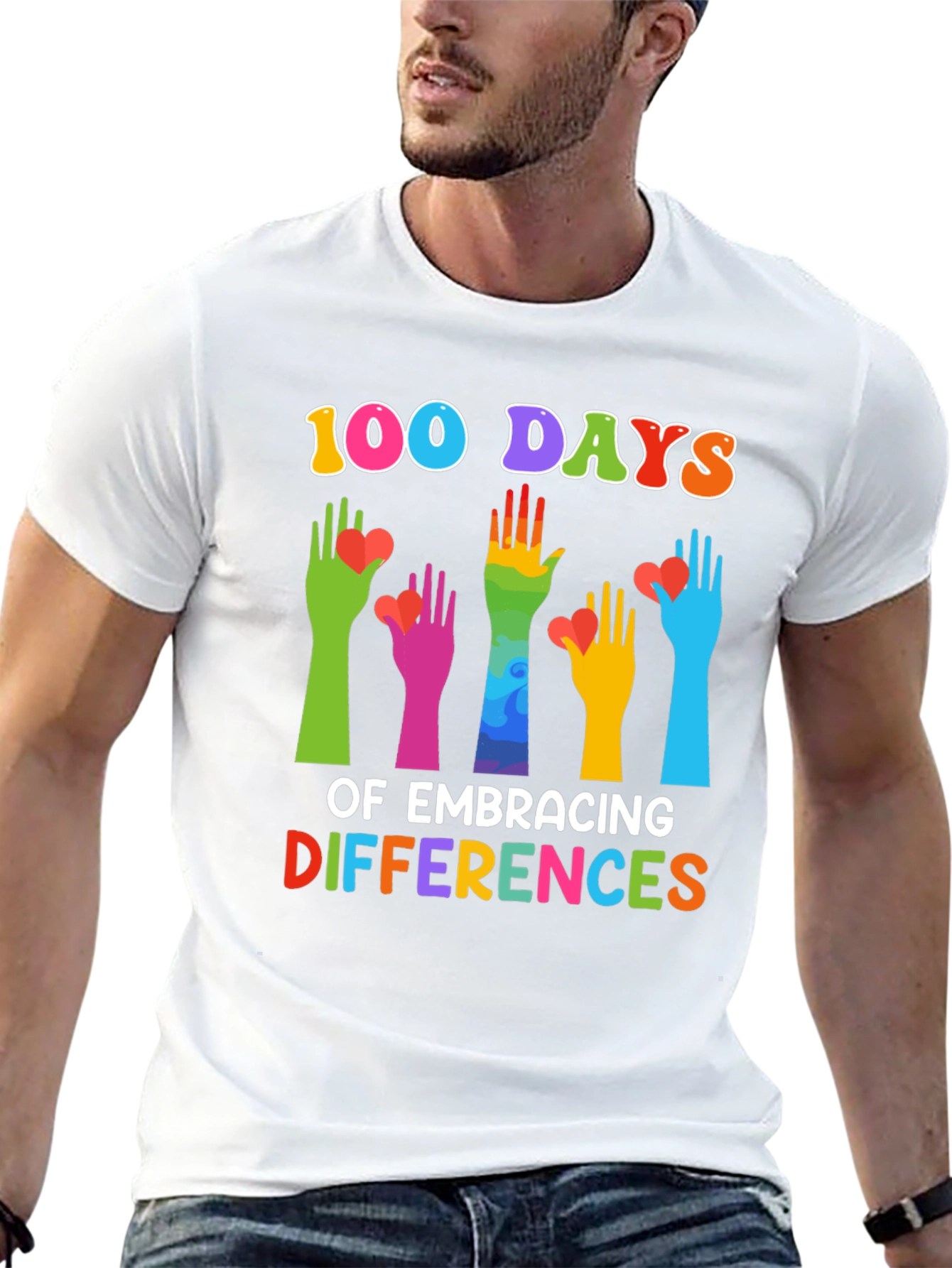 100 Days of Embracing Differences T-Shirt